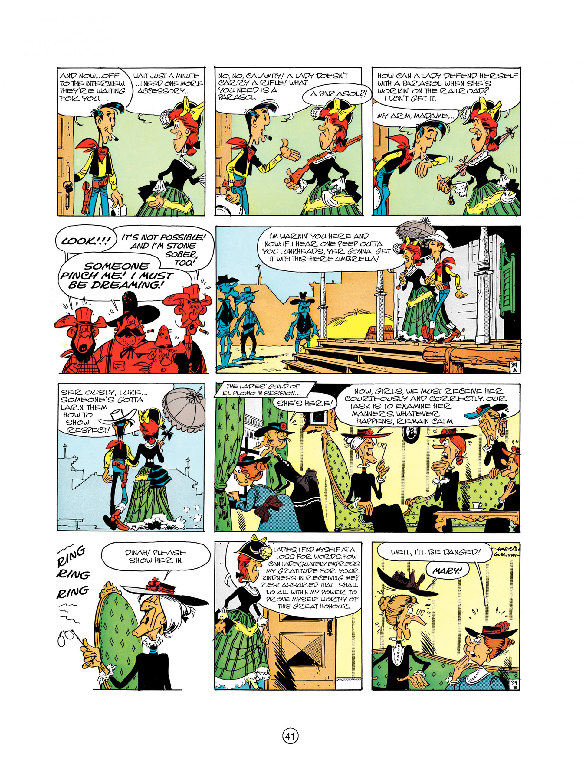Read online A Lucky Luke Adventure comic -  Issue #8 - 41