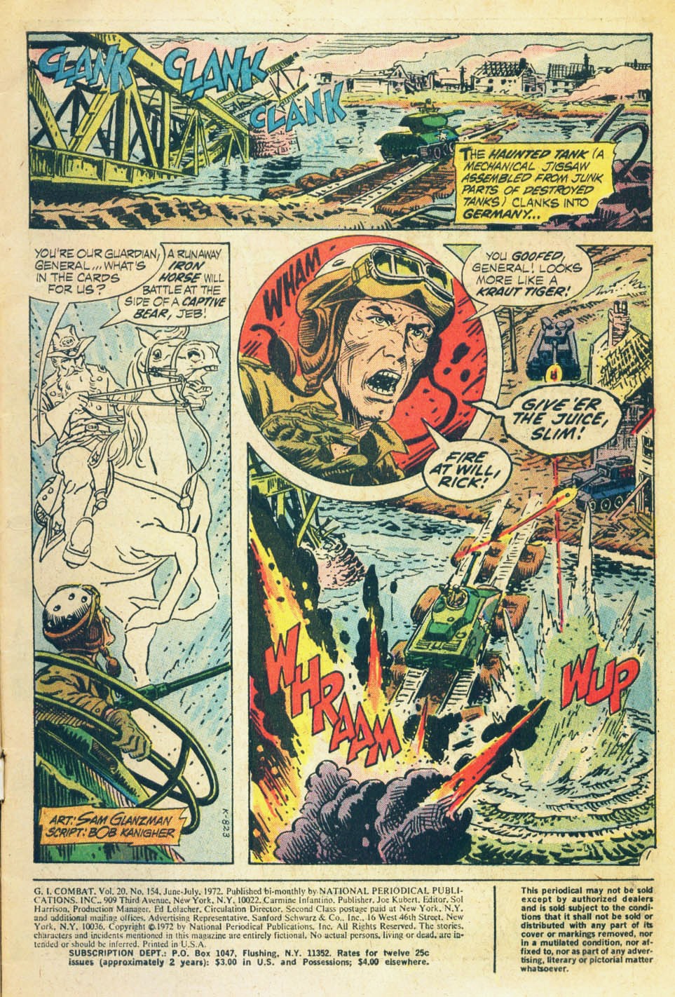 Read online G.I. Combat (1952) comic -  Issue #154 - 3