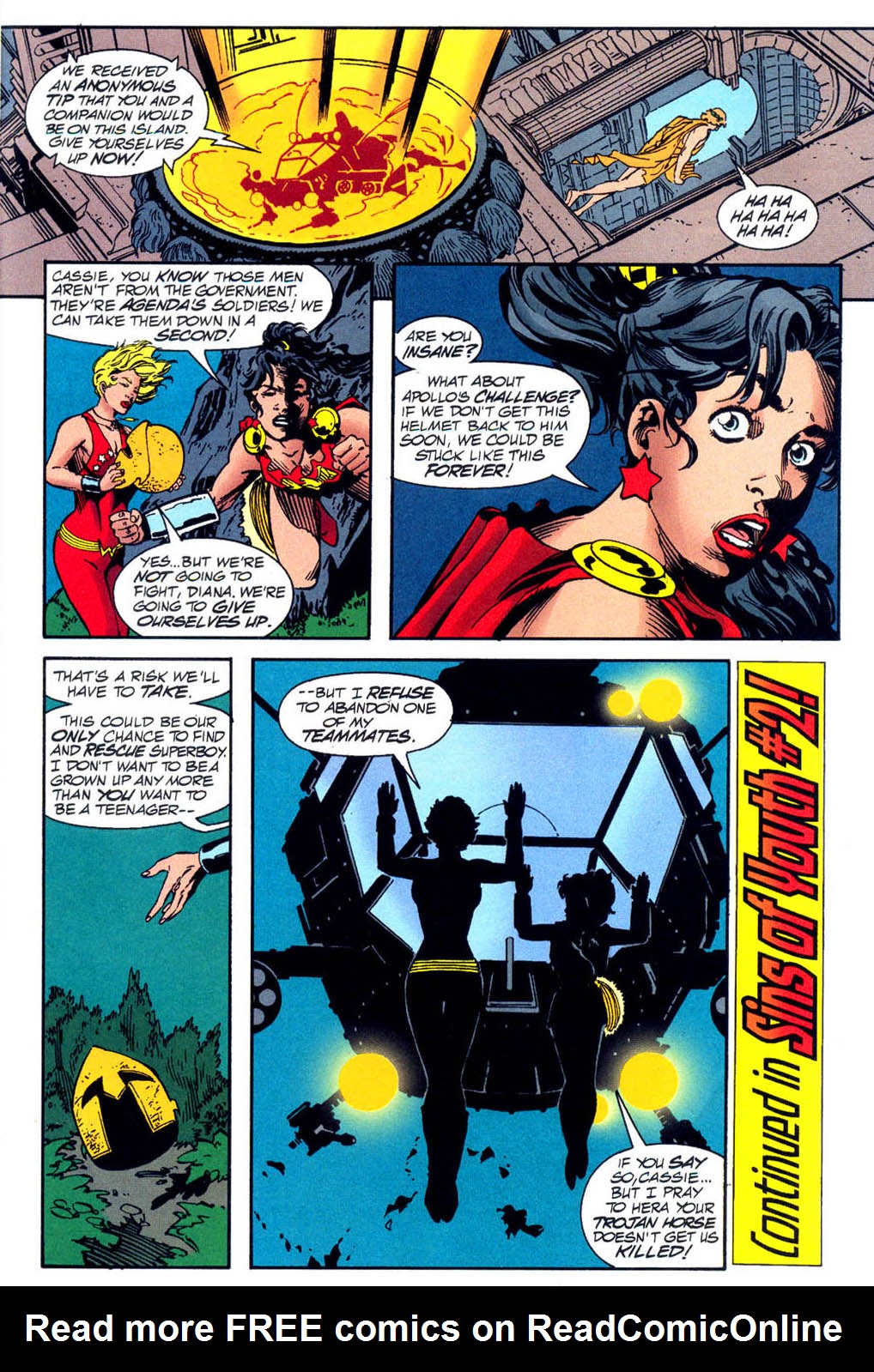 Read online Sins of Youth comic -  Issue # Wonder Girls - 22