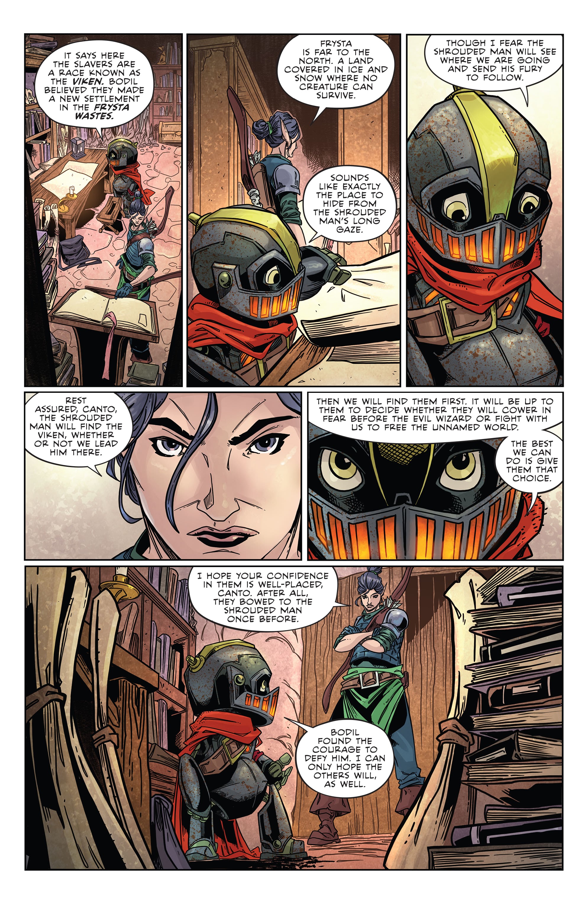 Read online Canto III: Lionhearted comic -  Issue #2 - 17