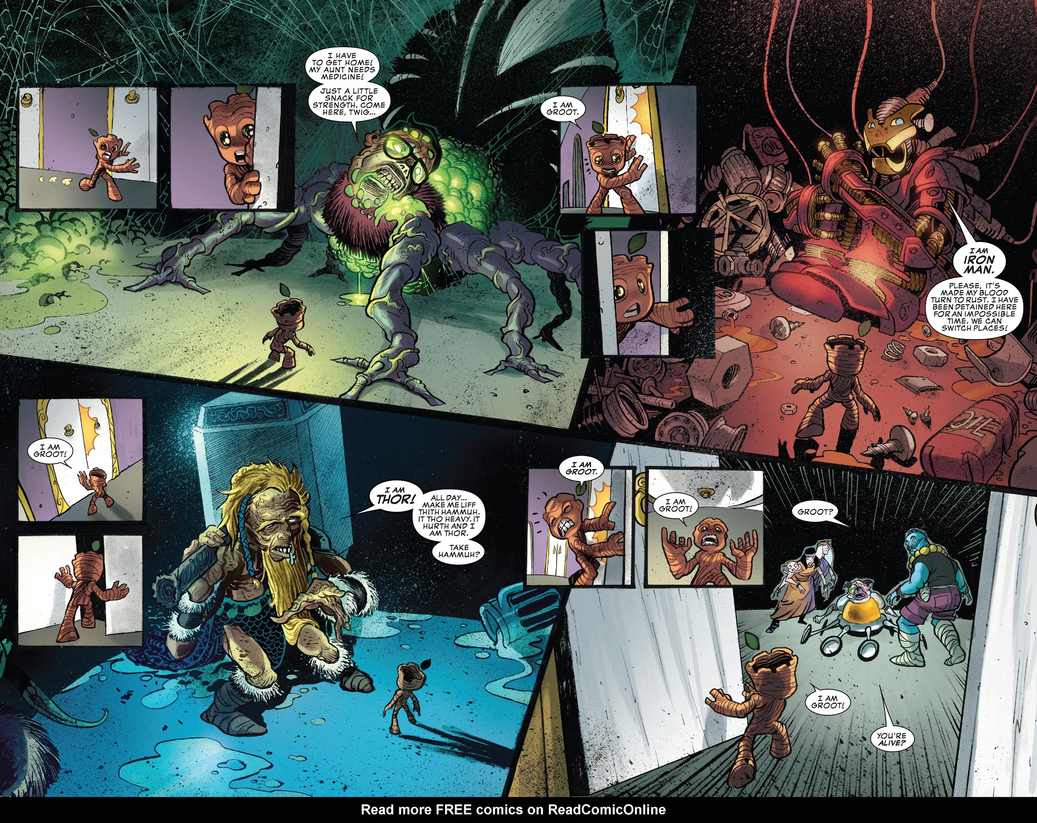 Read online I Am Groot comic -  Issue #4 - 13