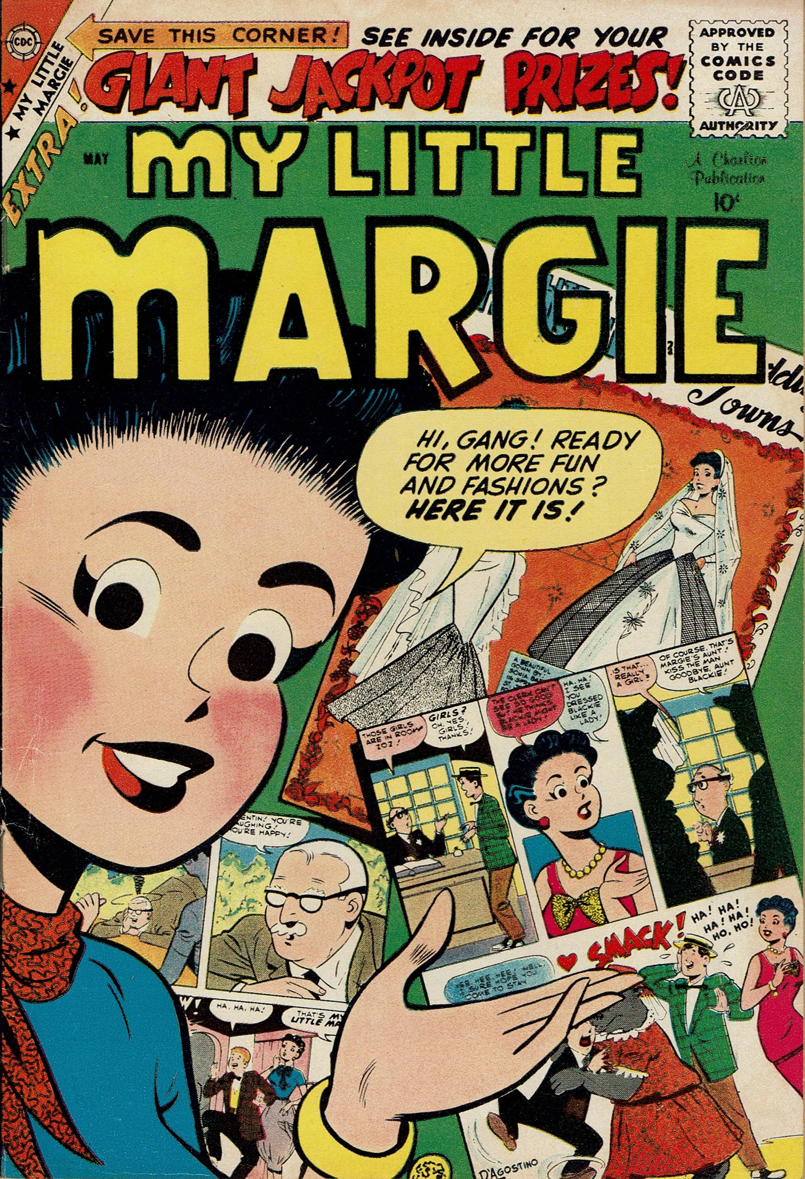 Read online My Little Margie (1954) comic -  Issue #24 - 1