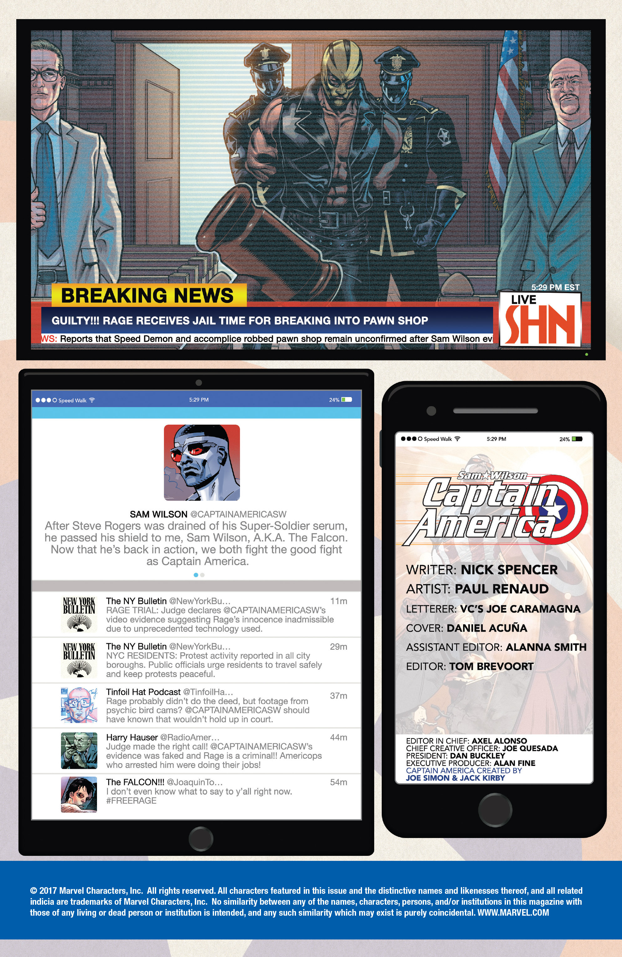 Read online Captain America: Sam Wilson comic -  Issue #20 - 2