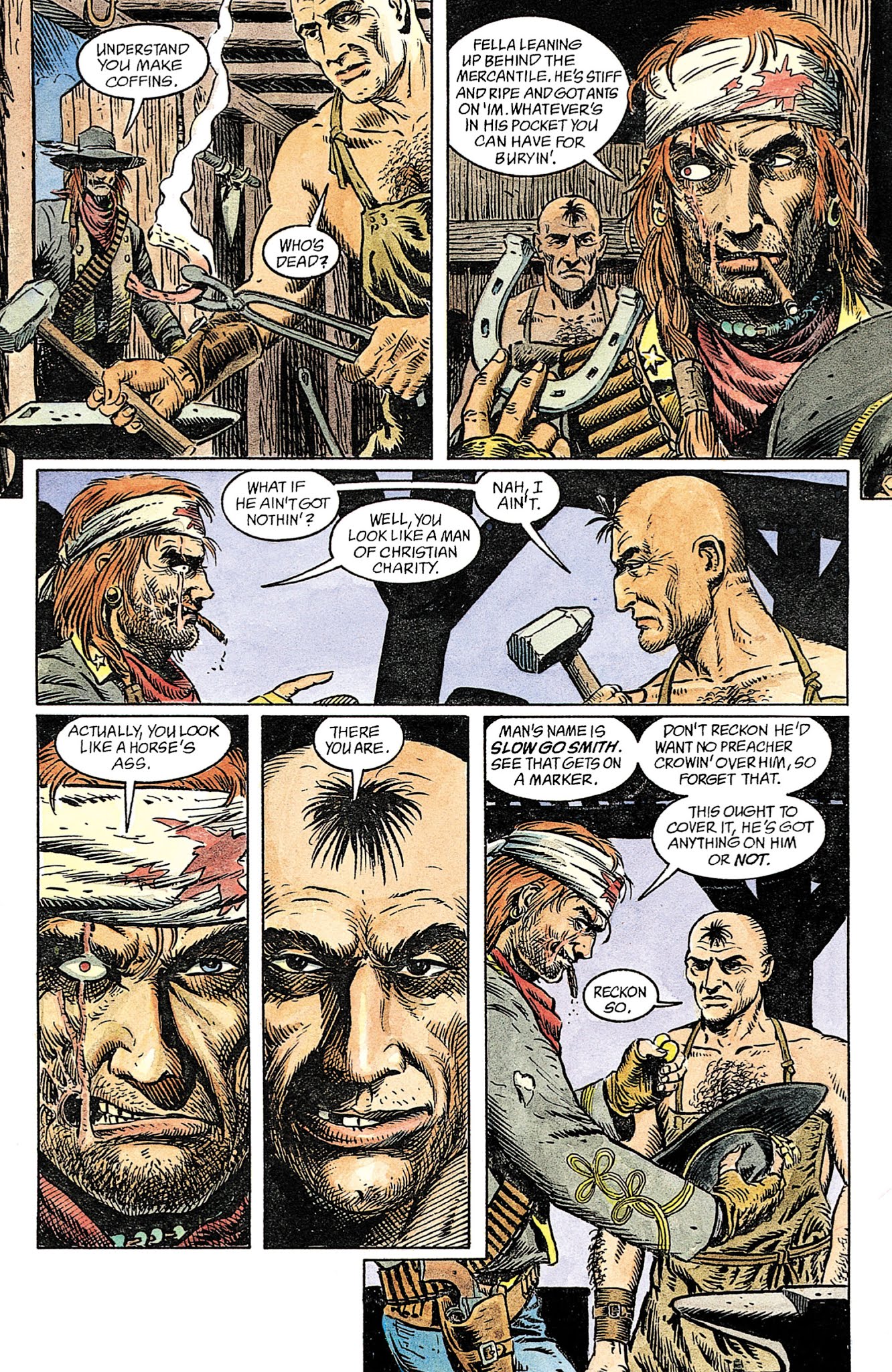Read online Jonah Hex: Shadows West comic -  Issue # TPB (Part 1) - 83
