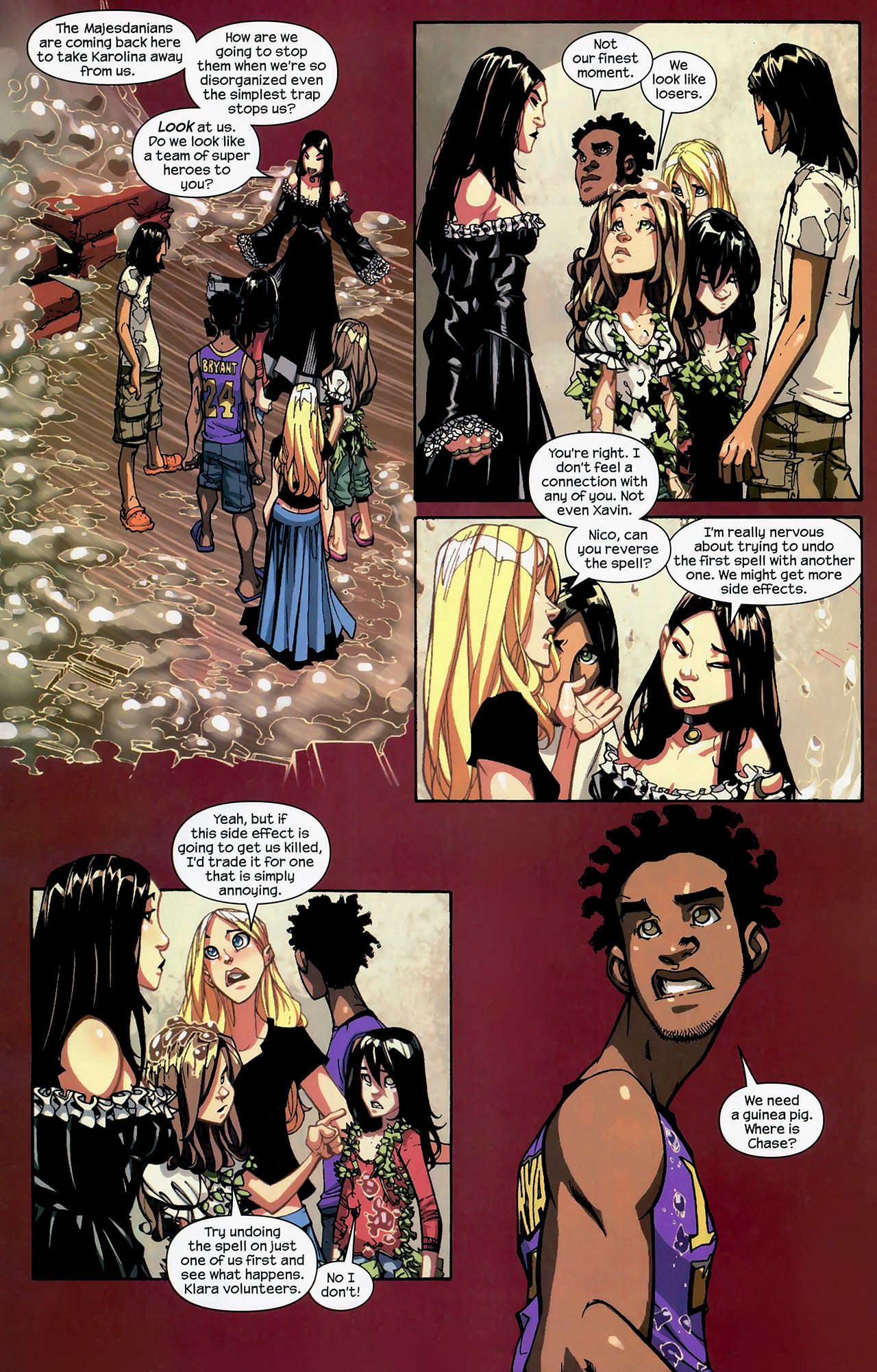 Read online Runaways (2008) comic -  Issue #4 - 21