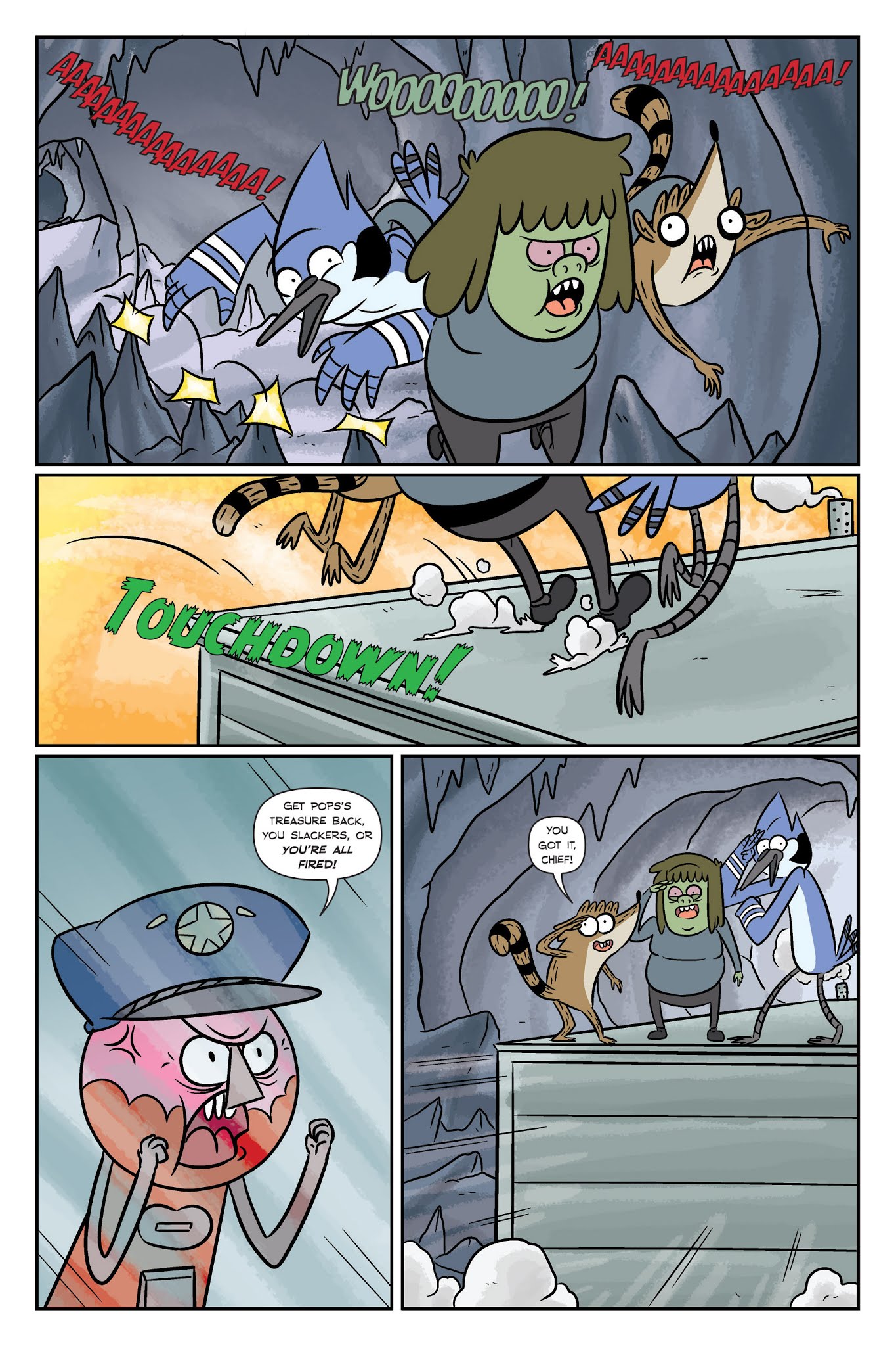 Read online Regular Show: Noir Means Noir, Buddy comic -  Issue # TPB (Part 2) - 30