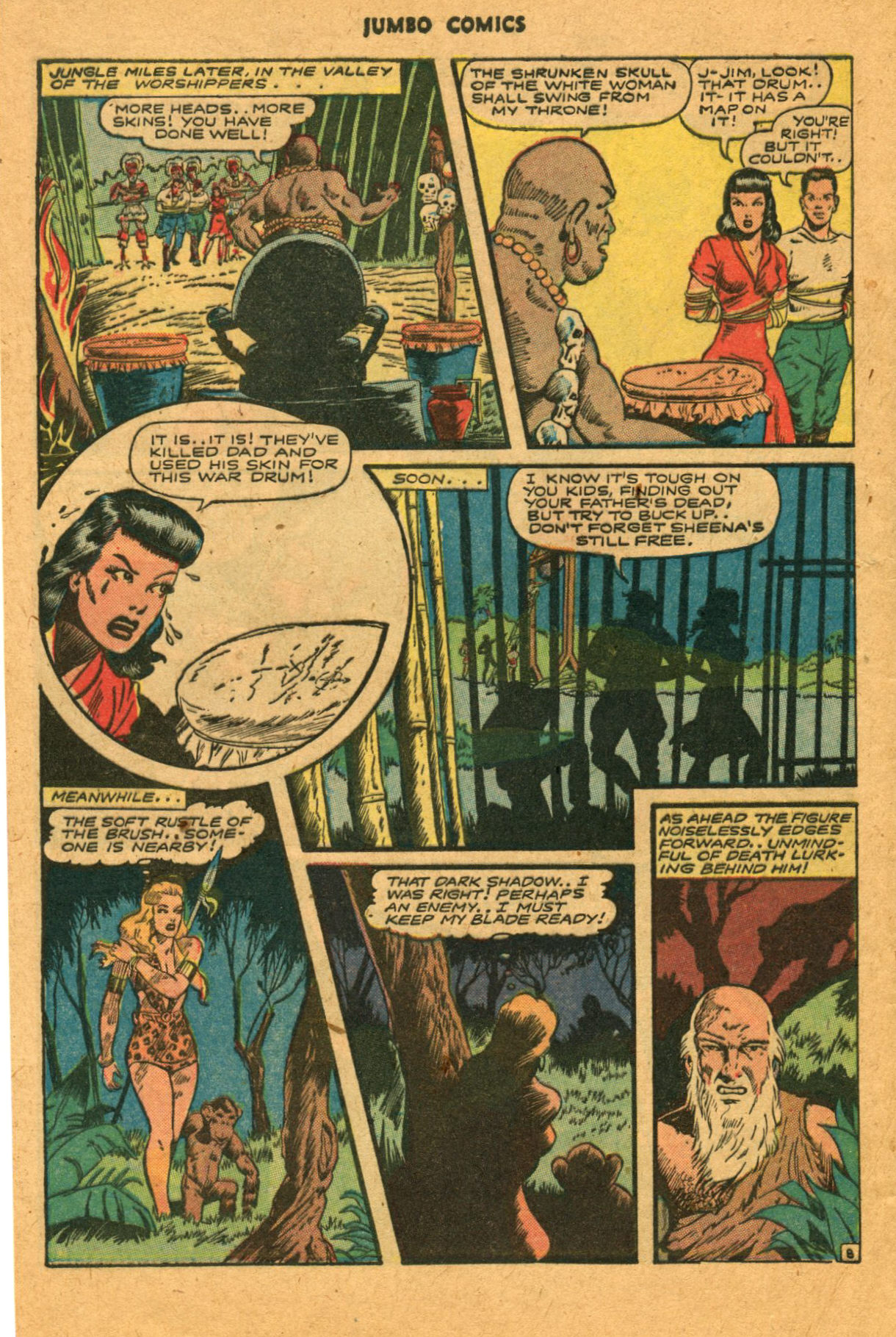 Read online Jumbo Comics comic -  Issue #75 - 10