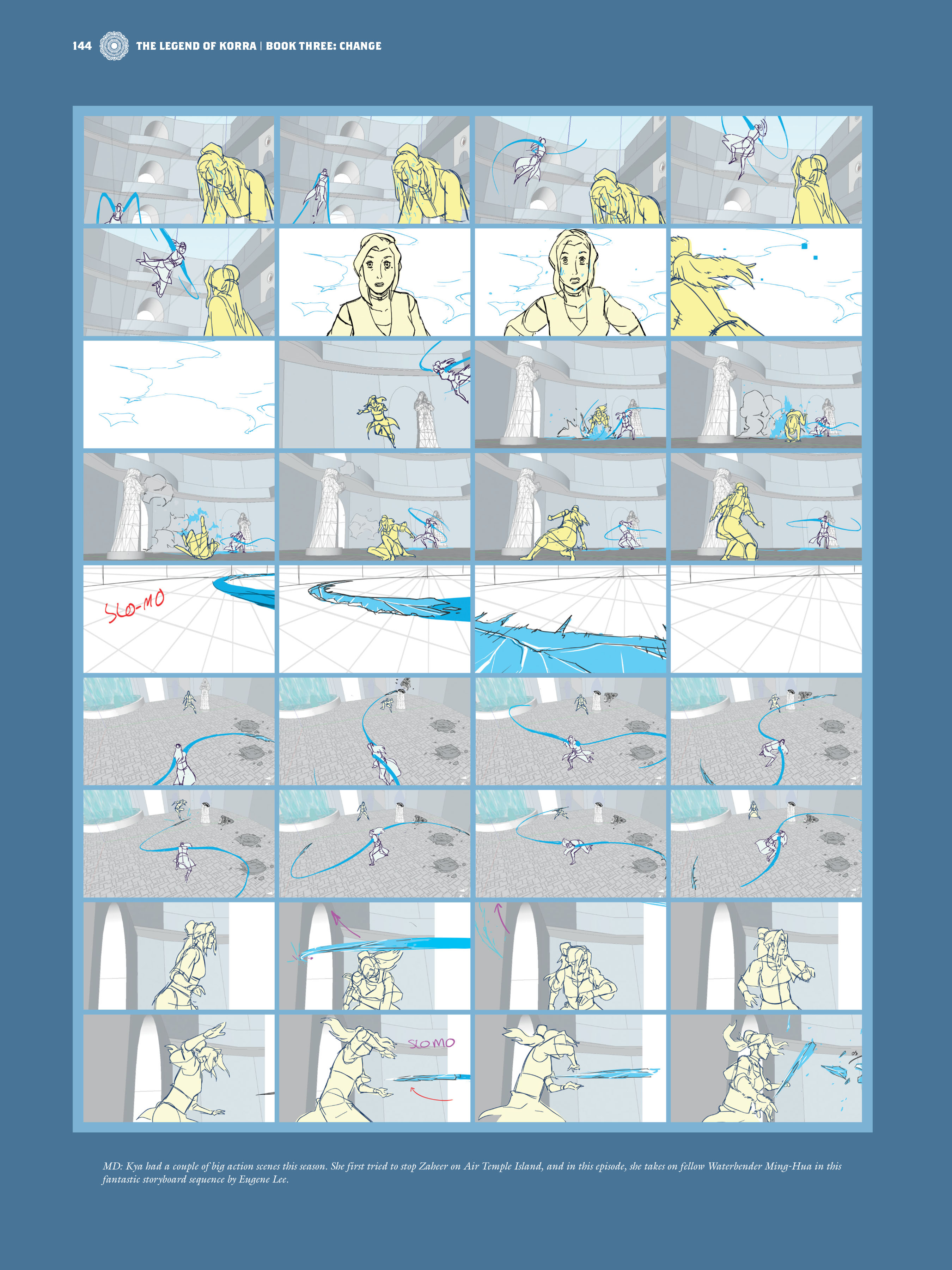 Read online The Legend of Korra: The Art of the Animated Series comic -  Issue # TPB 3 - 145