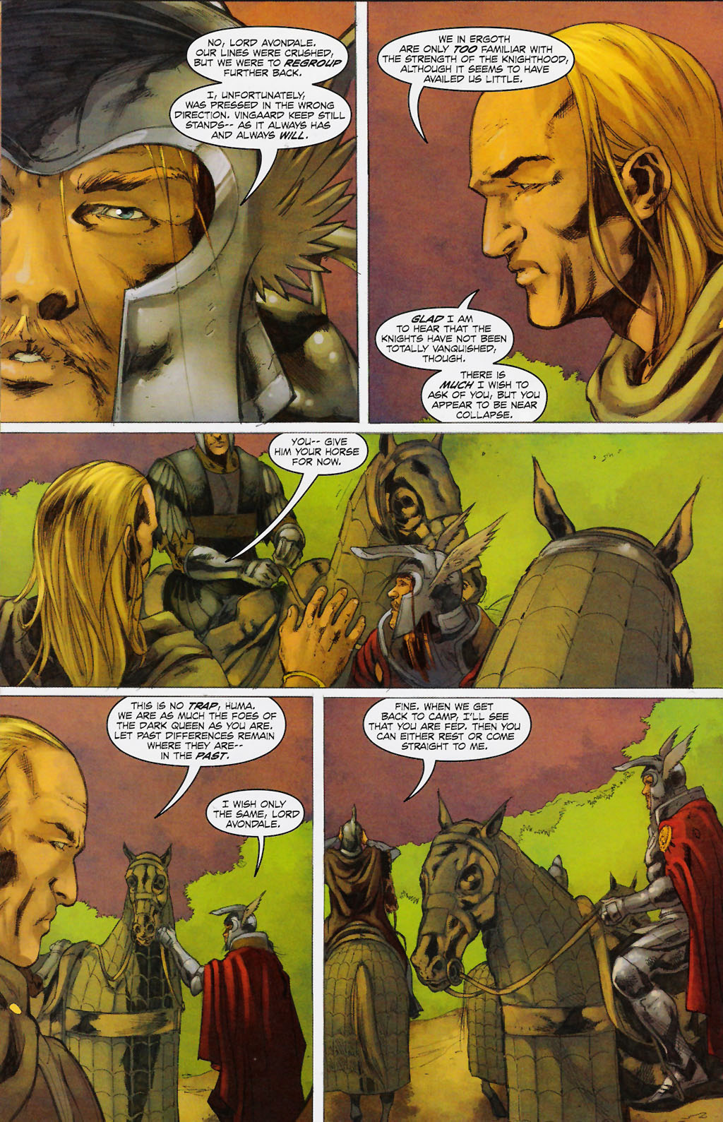Read online Dragonlance: The Legend of Huma comic -  Issue #6 - 16