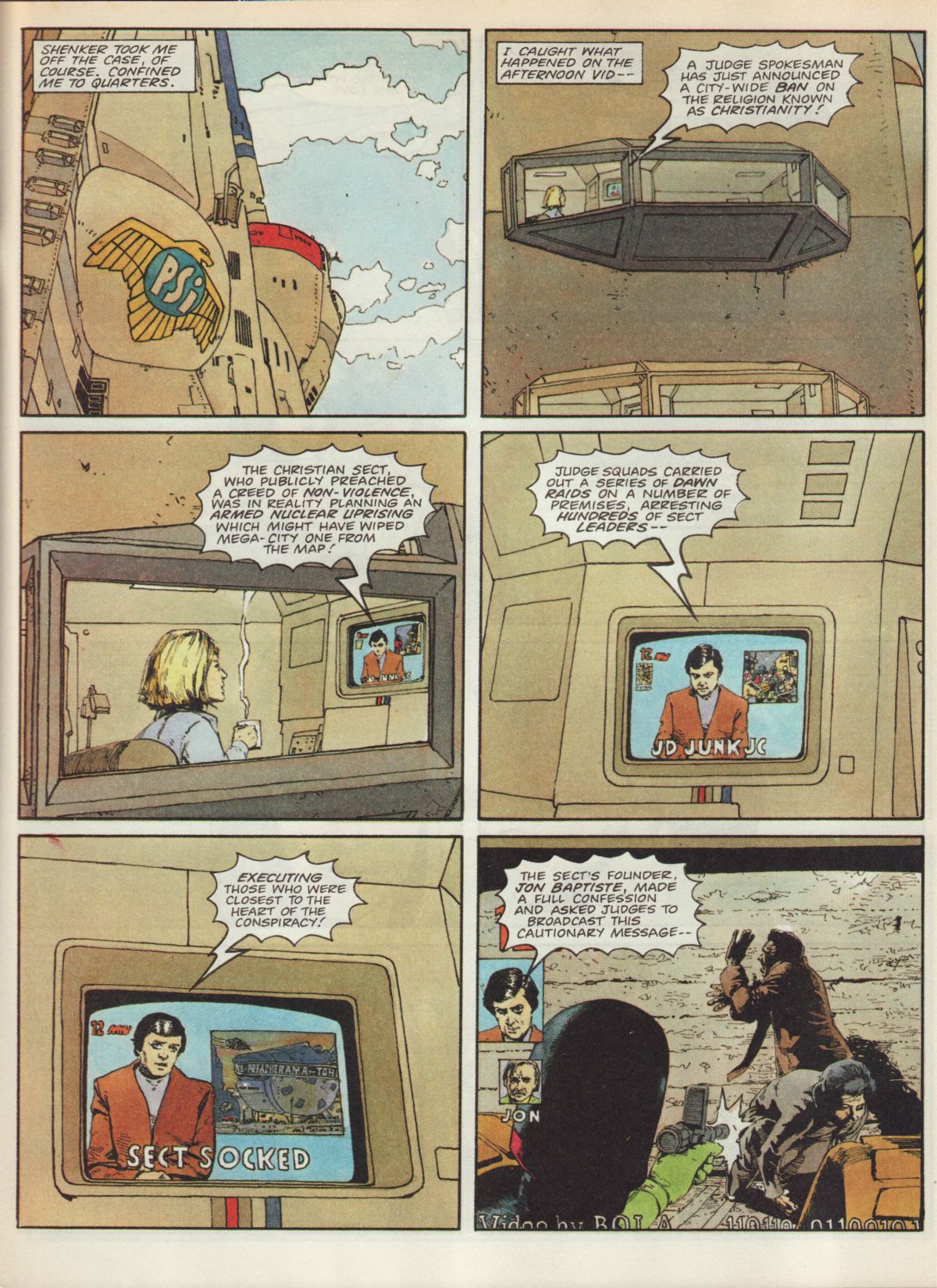Read online Judge Dredd: The Megazine (vol. 2) comic -  Issue #24 - 24