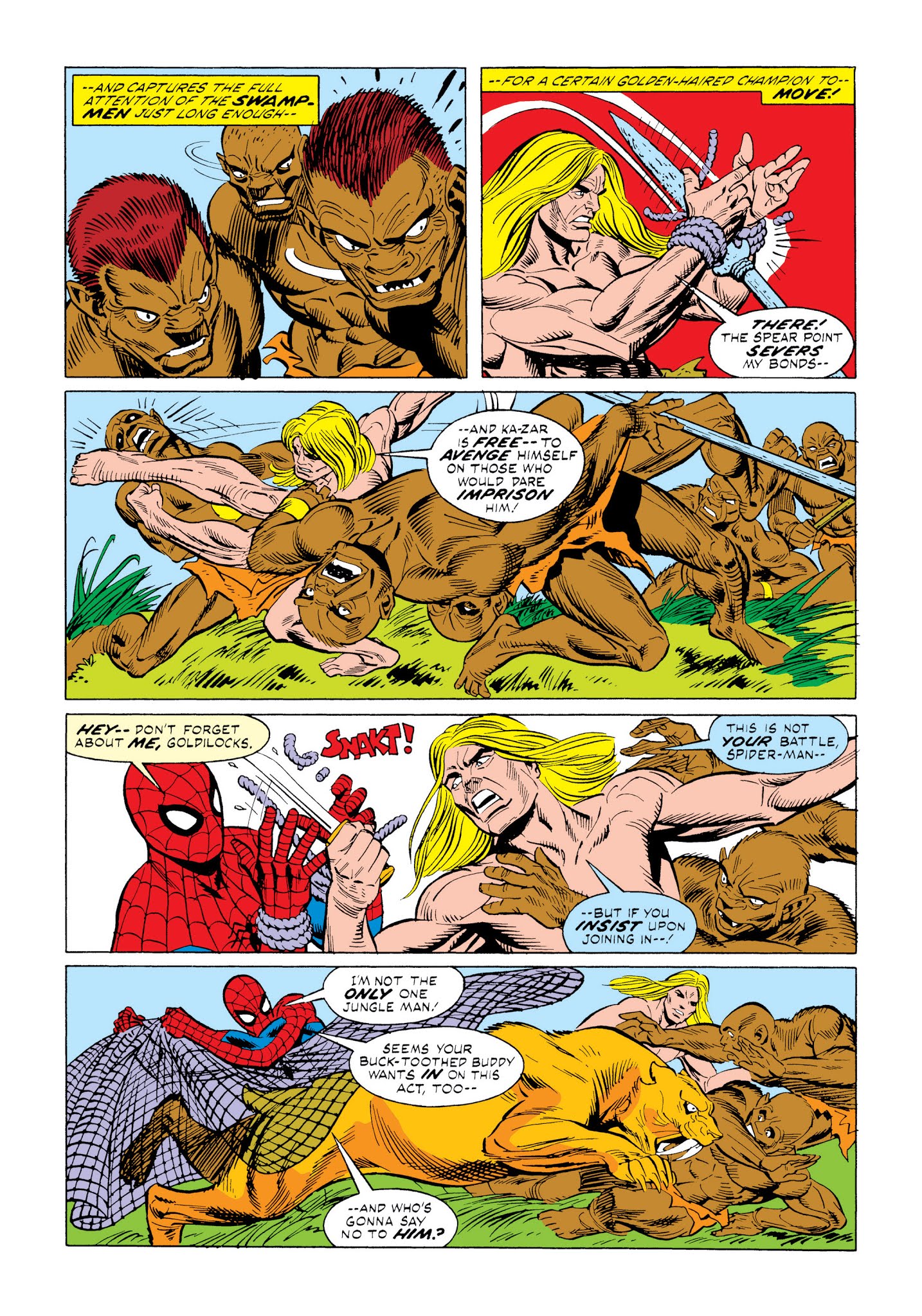 Read online Marvel Masterworks: Marvel Team-Up comic -  Issue # TPB 2 (Part 2) - 82