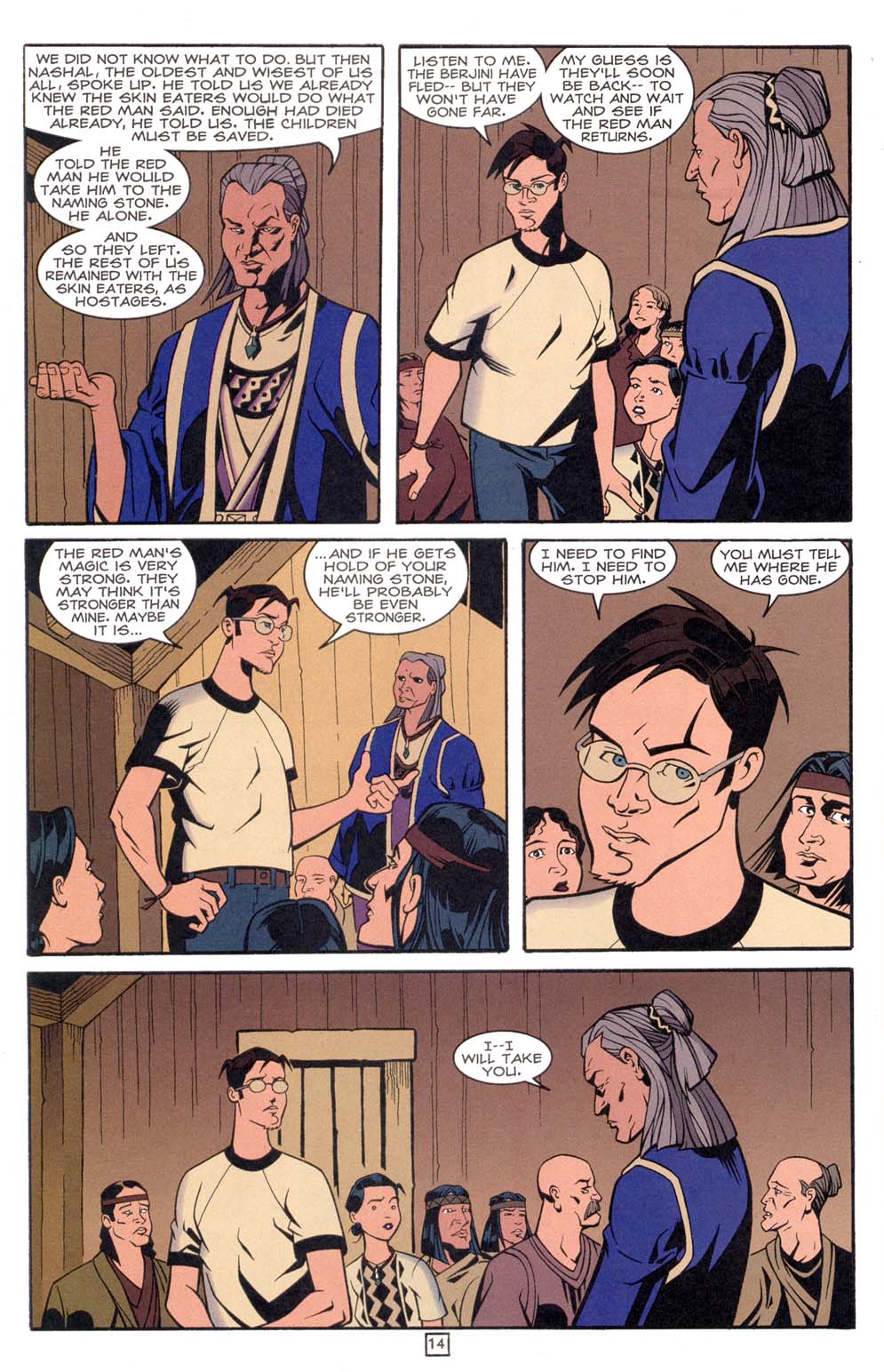 Read online Hunter:  The Age of Magic comic -  Issue #5 - 13