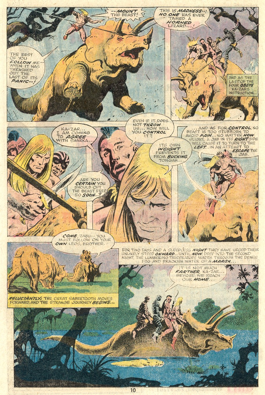 Read online Ka-Zar comic -  Issue #12 - 7