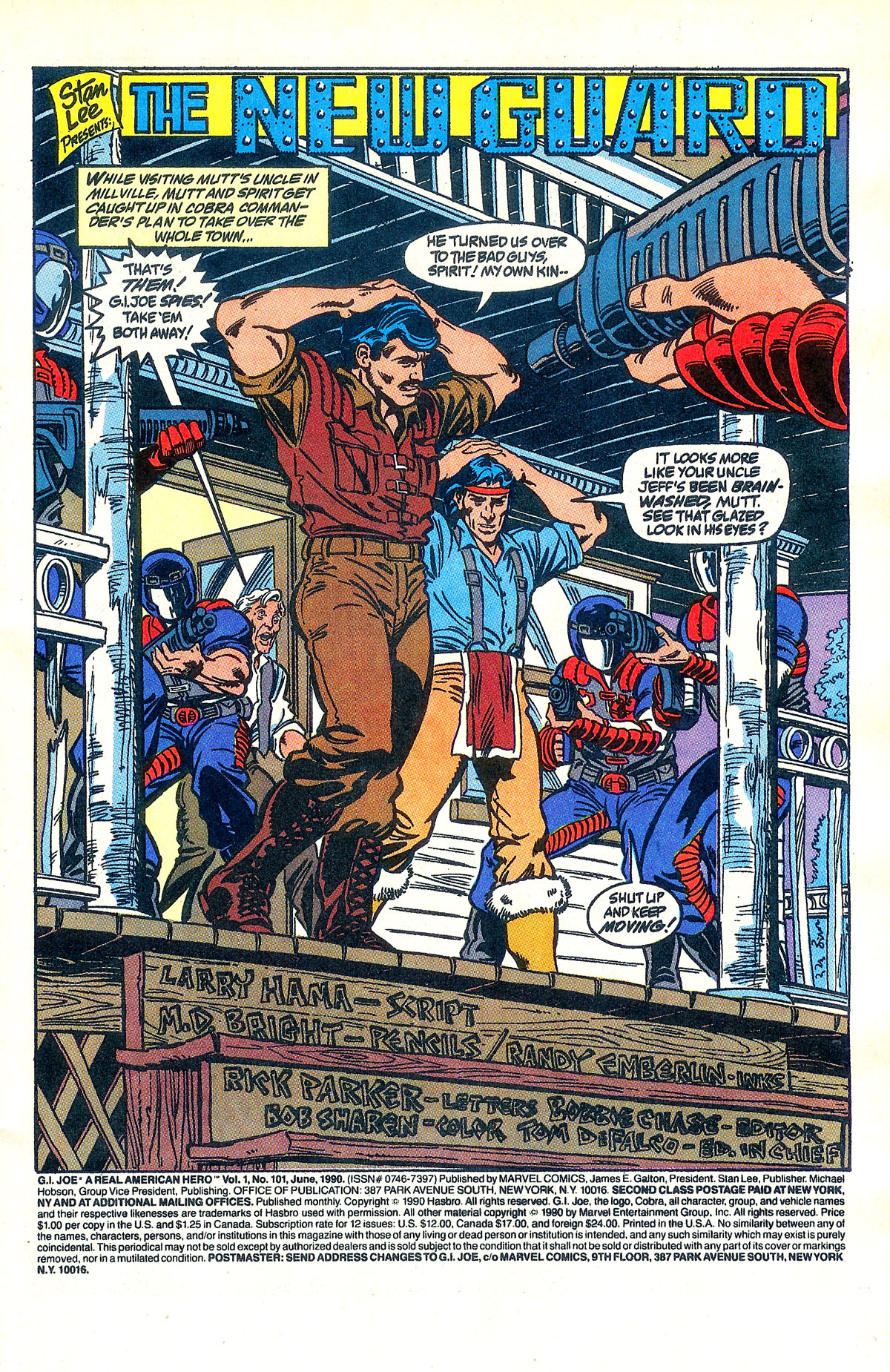Read online G.I. Joe: A Real American Hero comic -  Issue #101 - 2