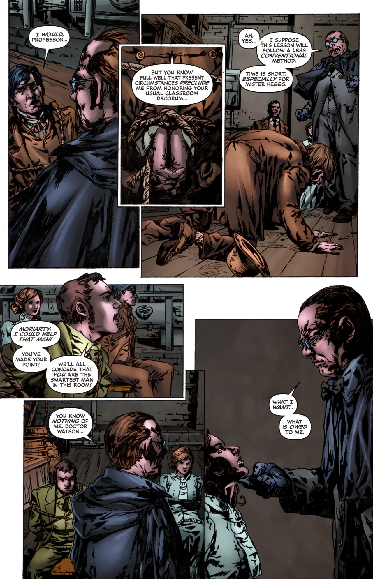 Read online Sherlock Holmes: Year One comic -  Issue #6 - 8