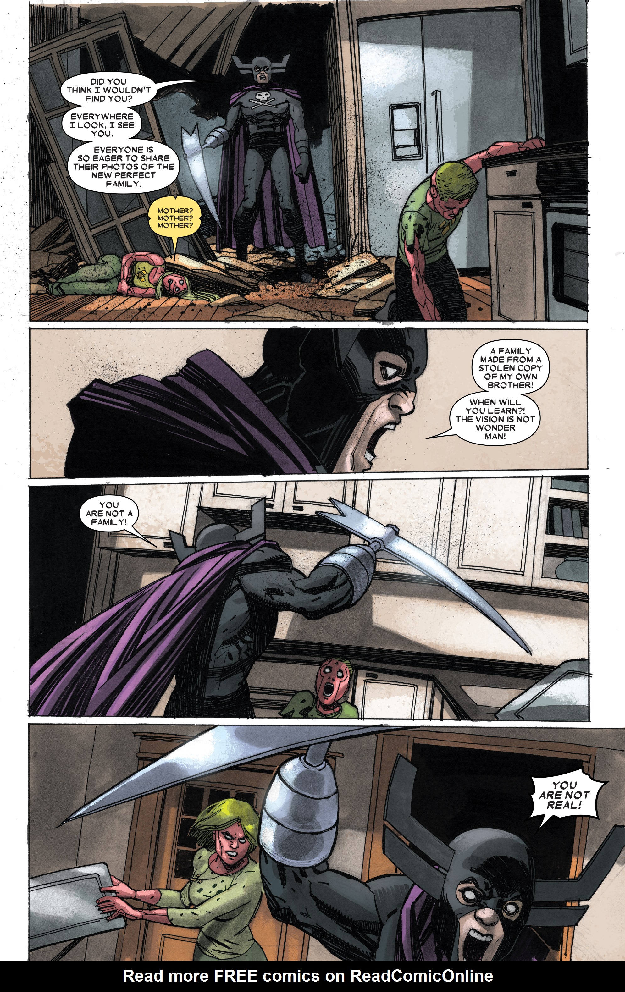 Read online Vision: Director's Cut comic -  Issue #1 - 22