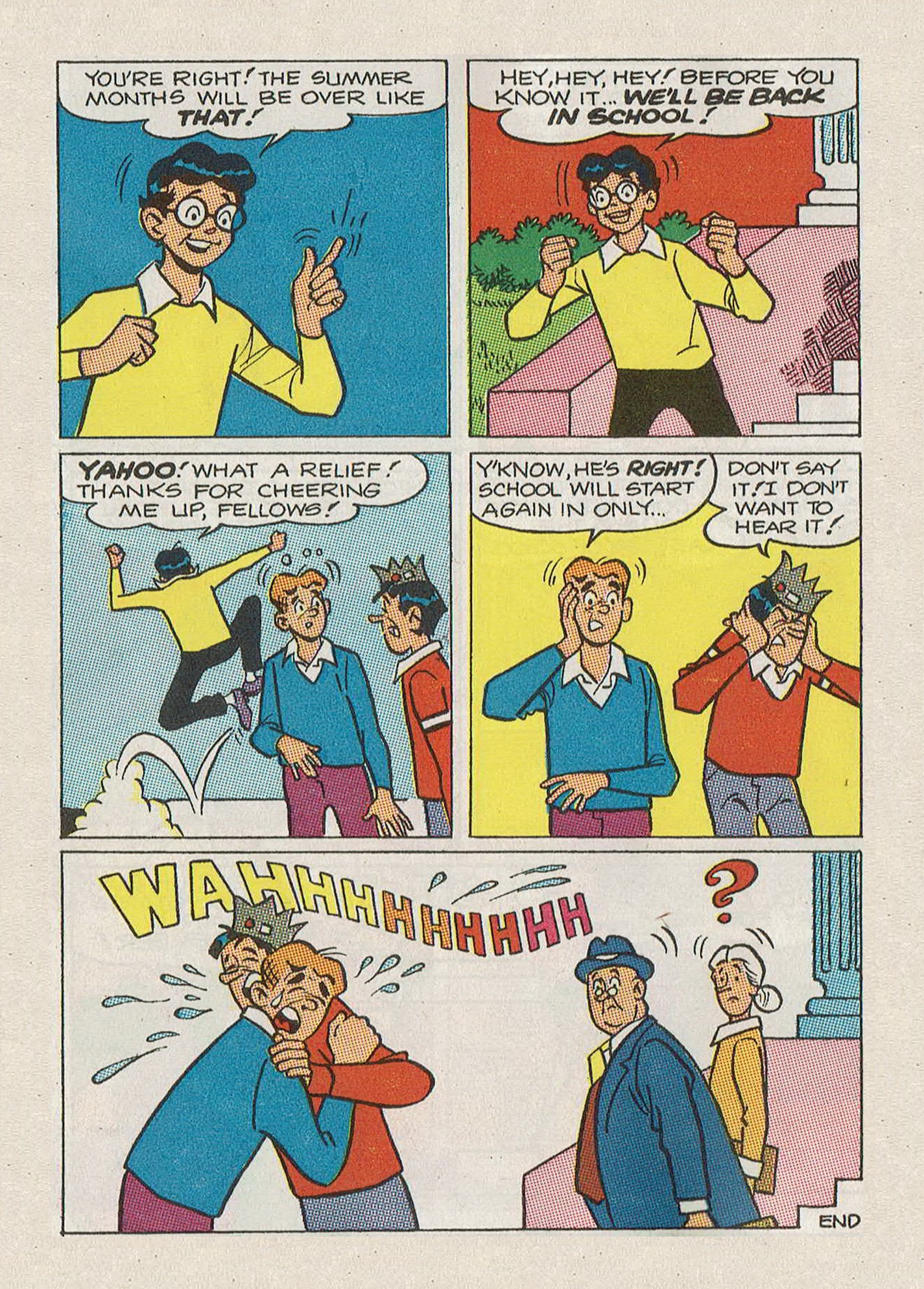 Read online Jughead Jones Comics Digest comic -  Issue #70 - 104