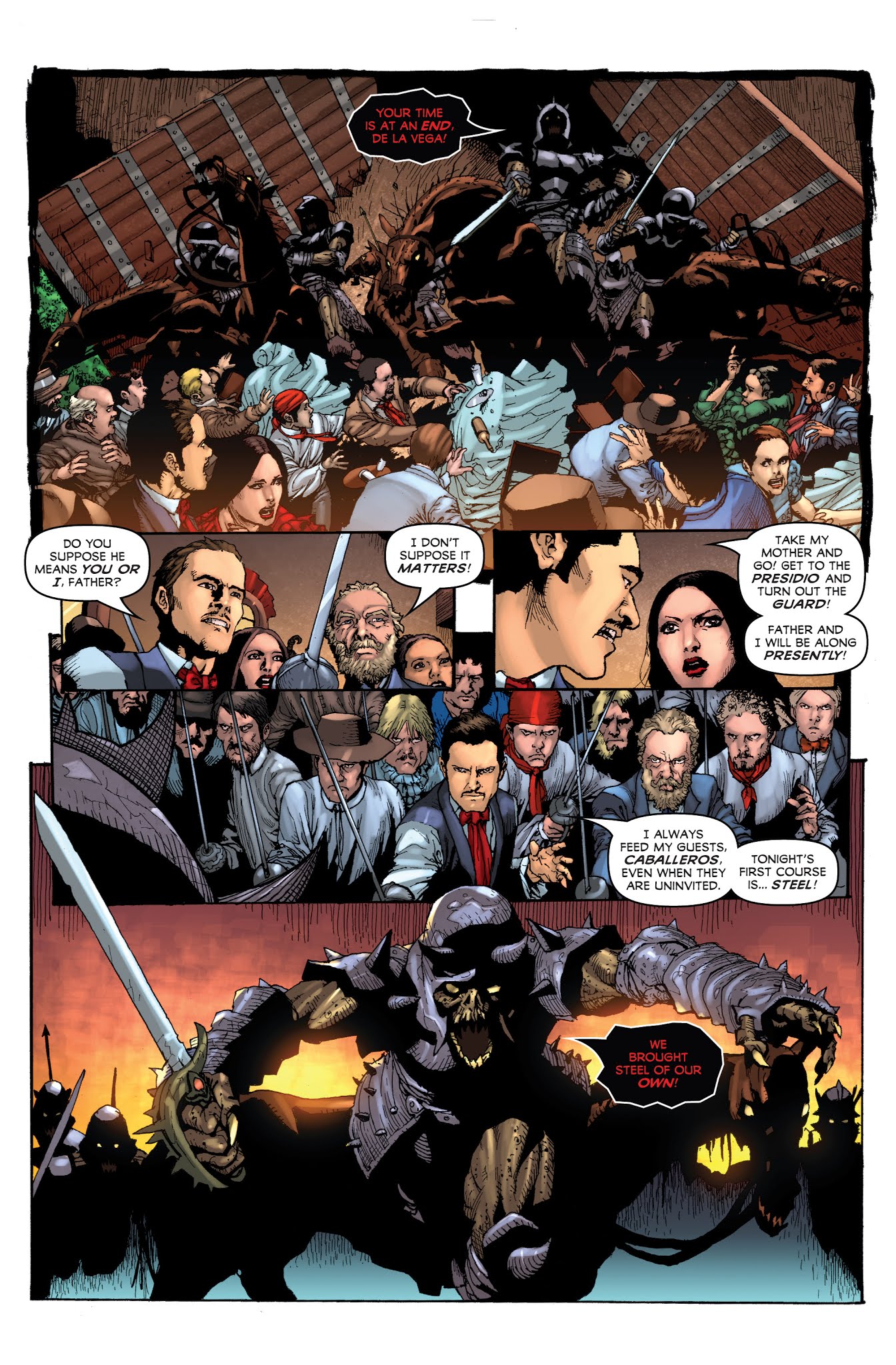 Read online Zorro: Swords of Hell comic -  Issue #1 - 8