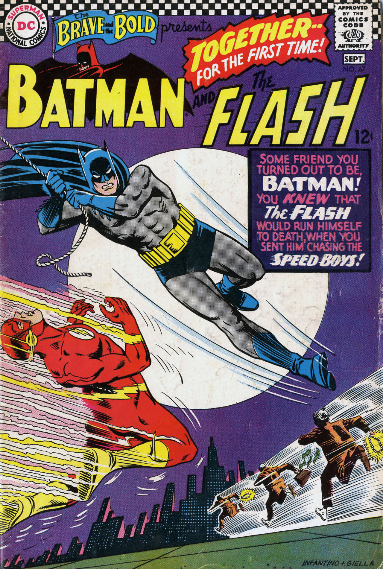 Read online The Brave and the Bold (1955) comic -  Issue #67 - 1