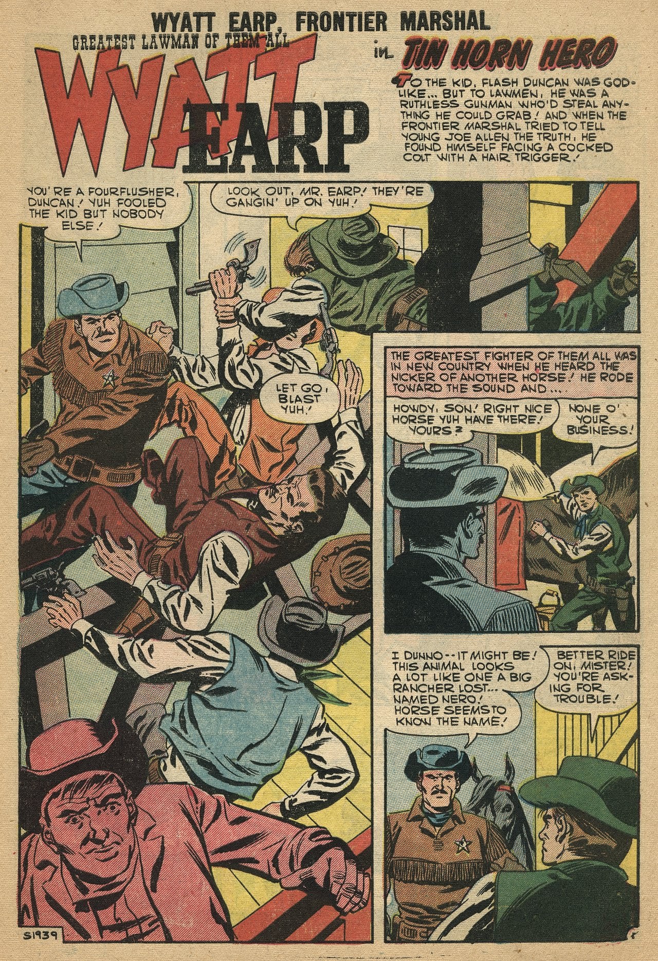Read online Wyatt Earp Frontier Marshal comic -  Issue #17 - 27