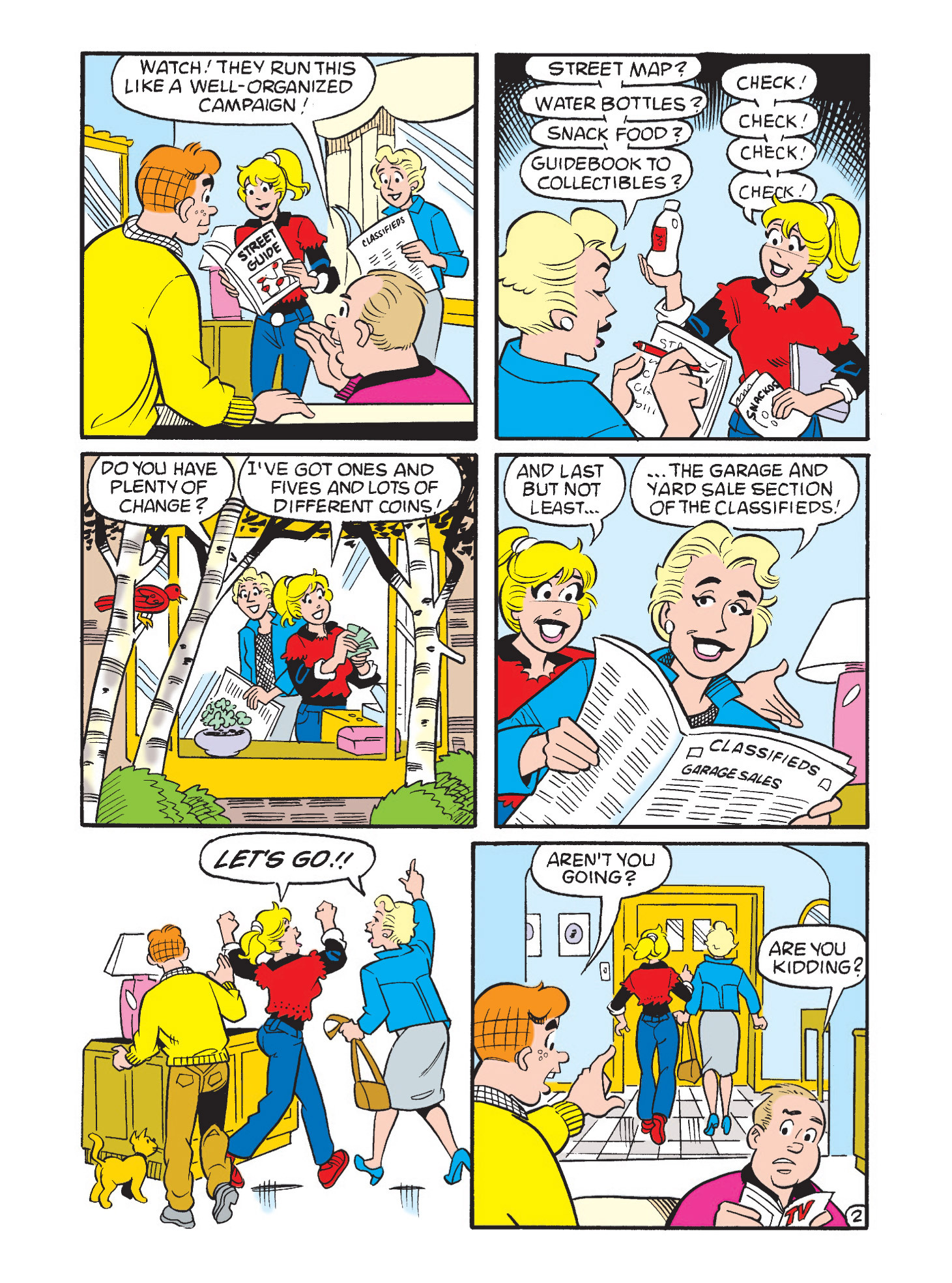 Read online Betty and Veronica Double Digest comic -  Issue #211 - 125