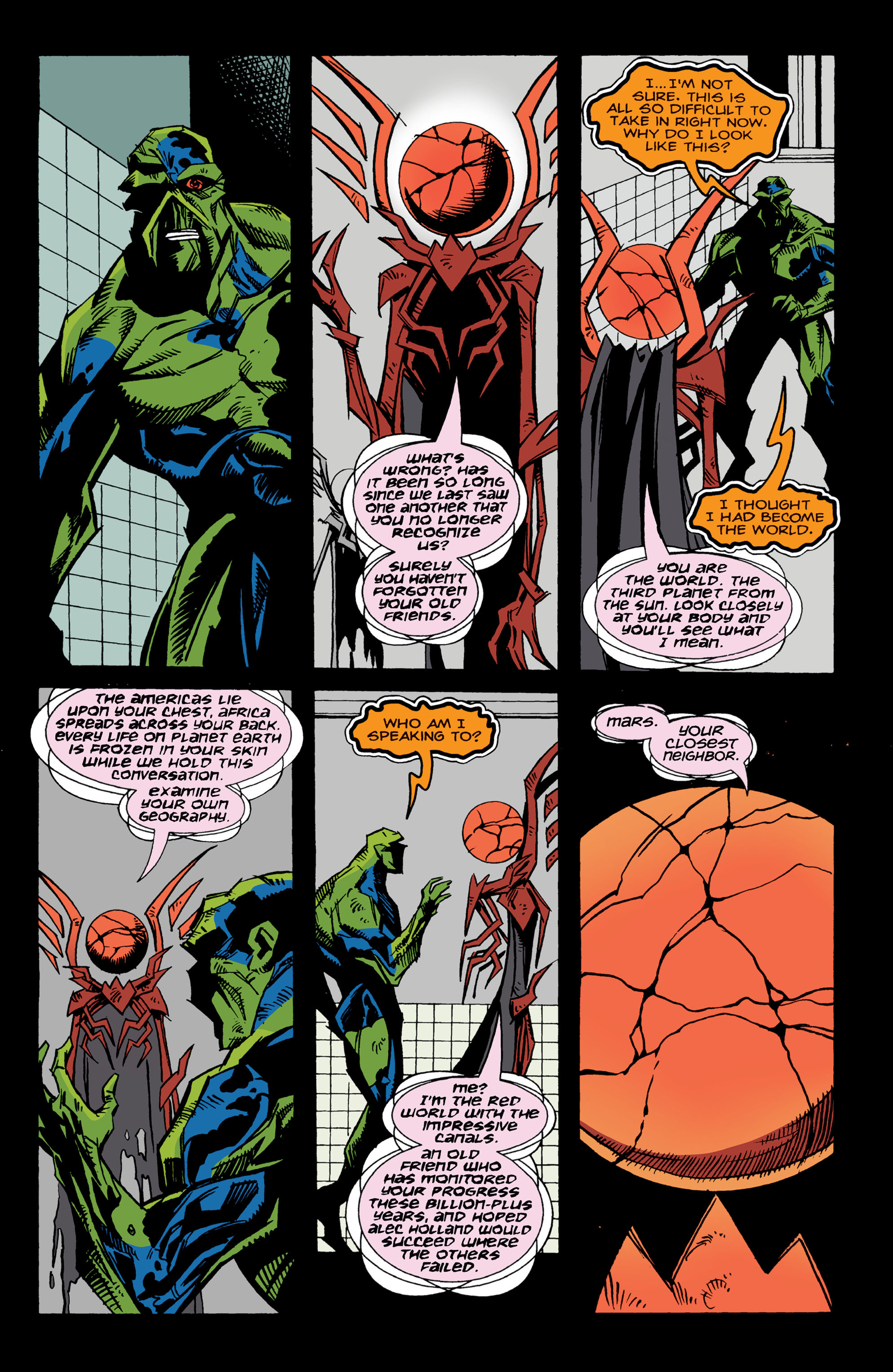 Read online Swamp Thing (1982) comic -  Issue # _TPB - Trial by Fire - 256