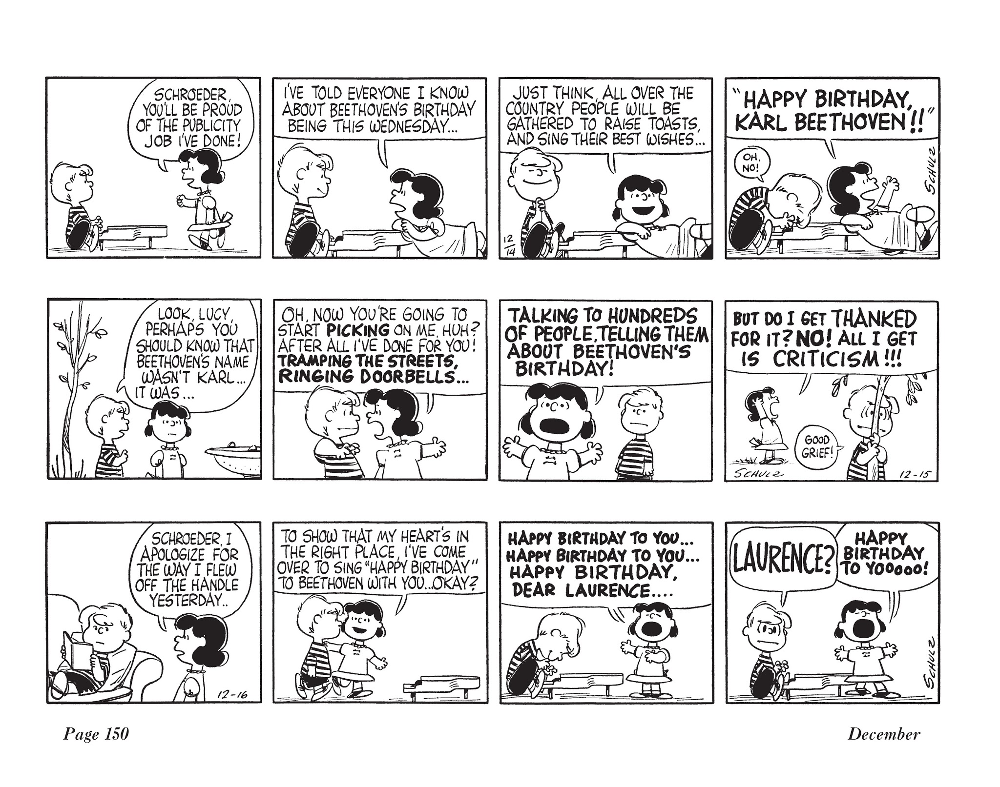 Read online The Complete Peanuts comic -  Issue # TPB 5 - 166
