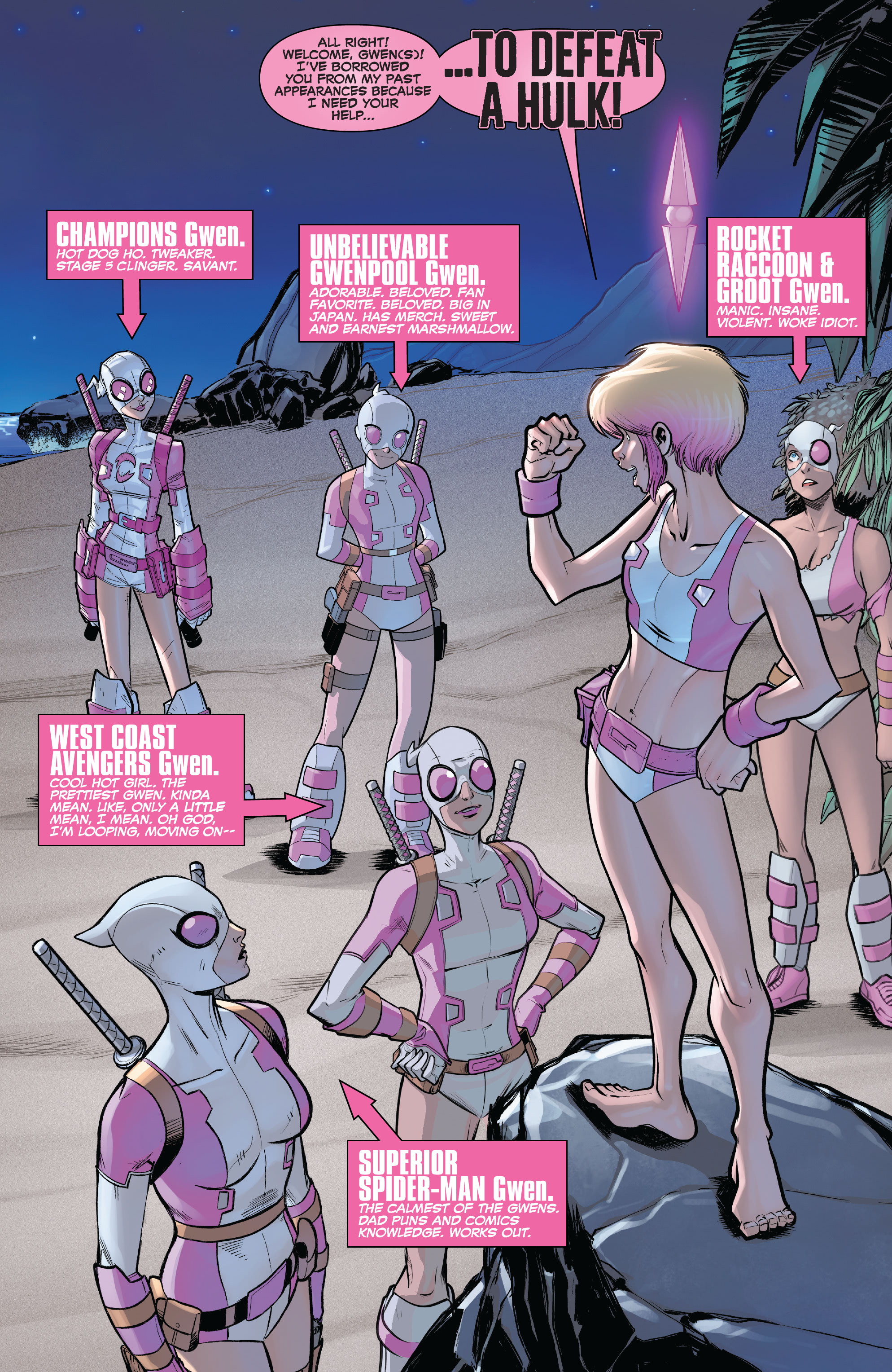 Read online Gwenpool Strikes Back comic -  Issue # _TPB - 76