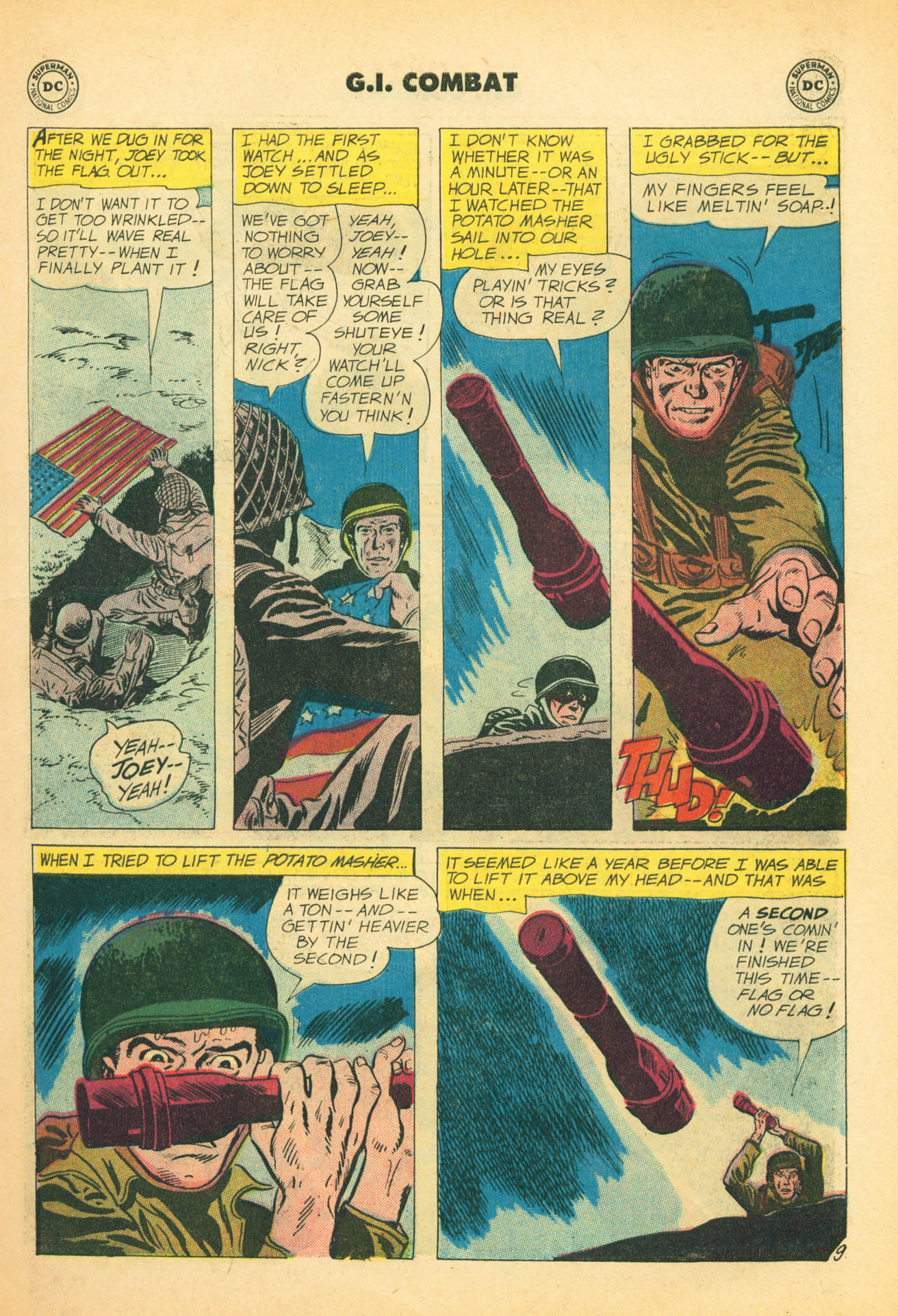Read online G.I. Combat (1952) comic -  Issue #74 - 11