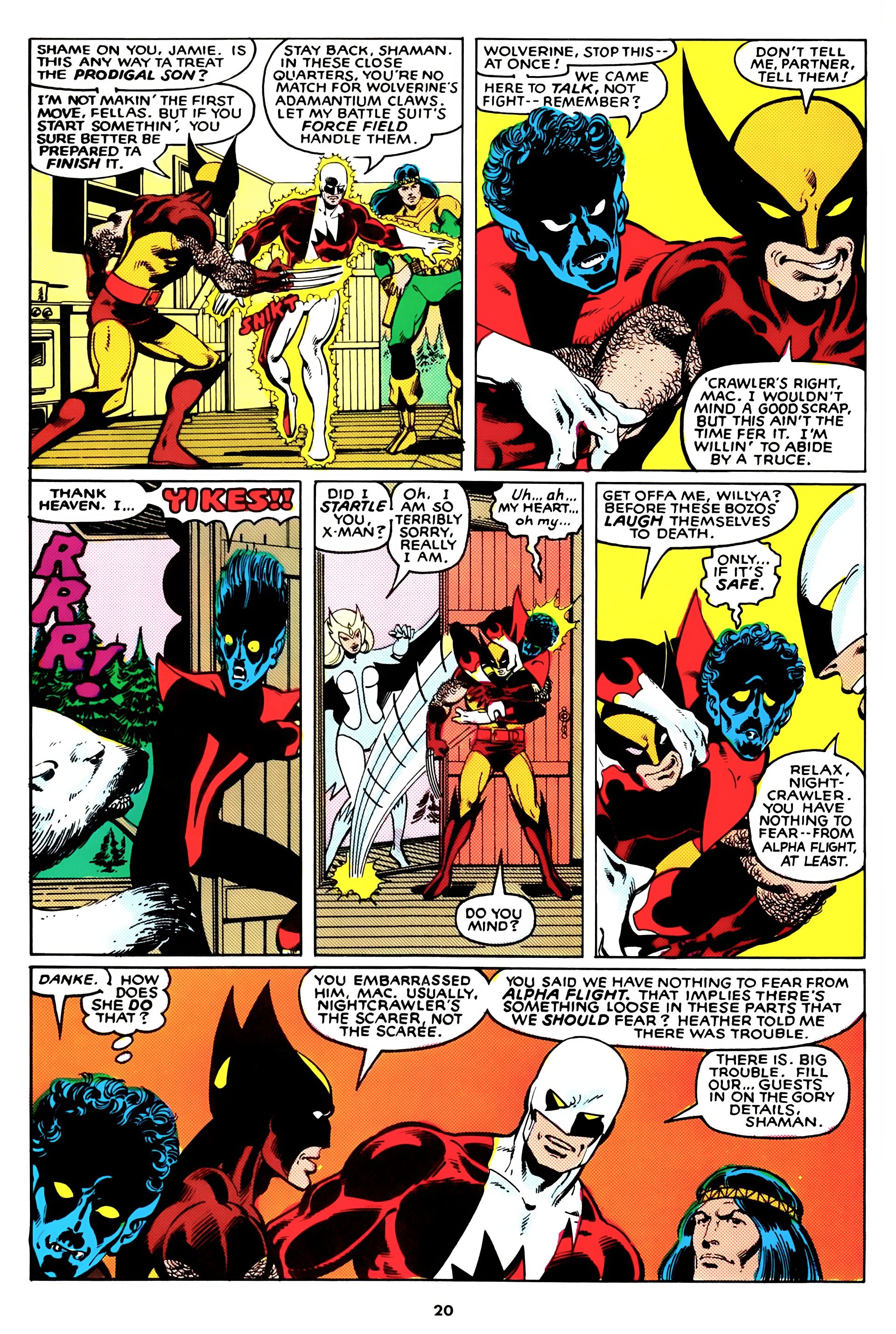 Read online X-Men Annual UK comic -  Issue #1992 - 18