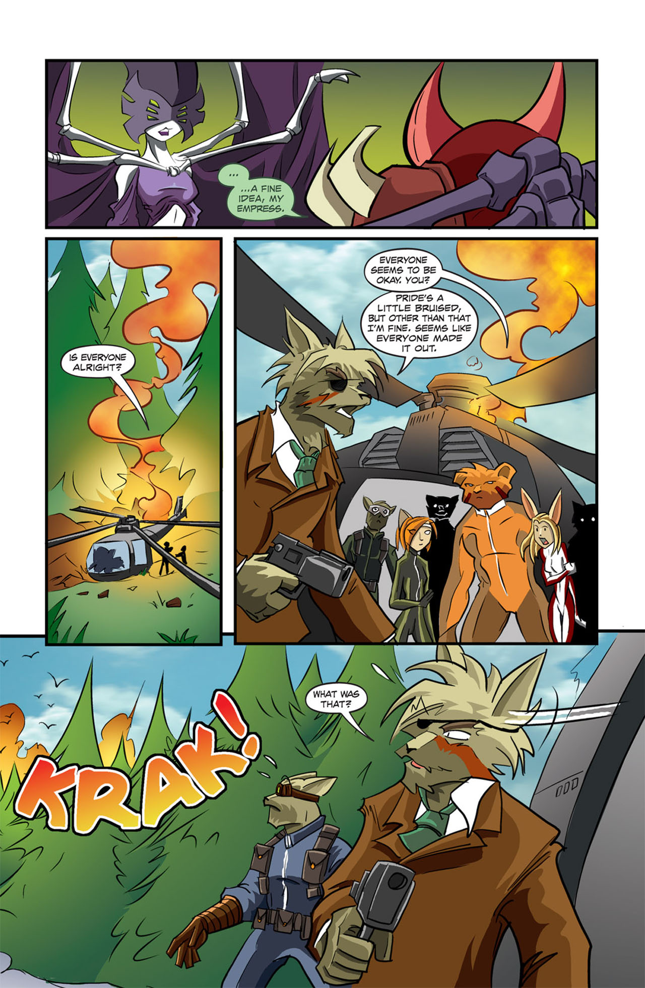 Read online NGuard comic -  Issue #4 - 9
