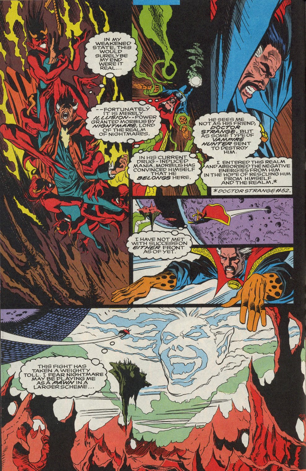 Read online Morbius: The Living Vampire (1992) comic -  Issue #9 - 9