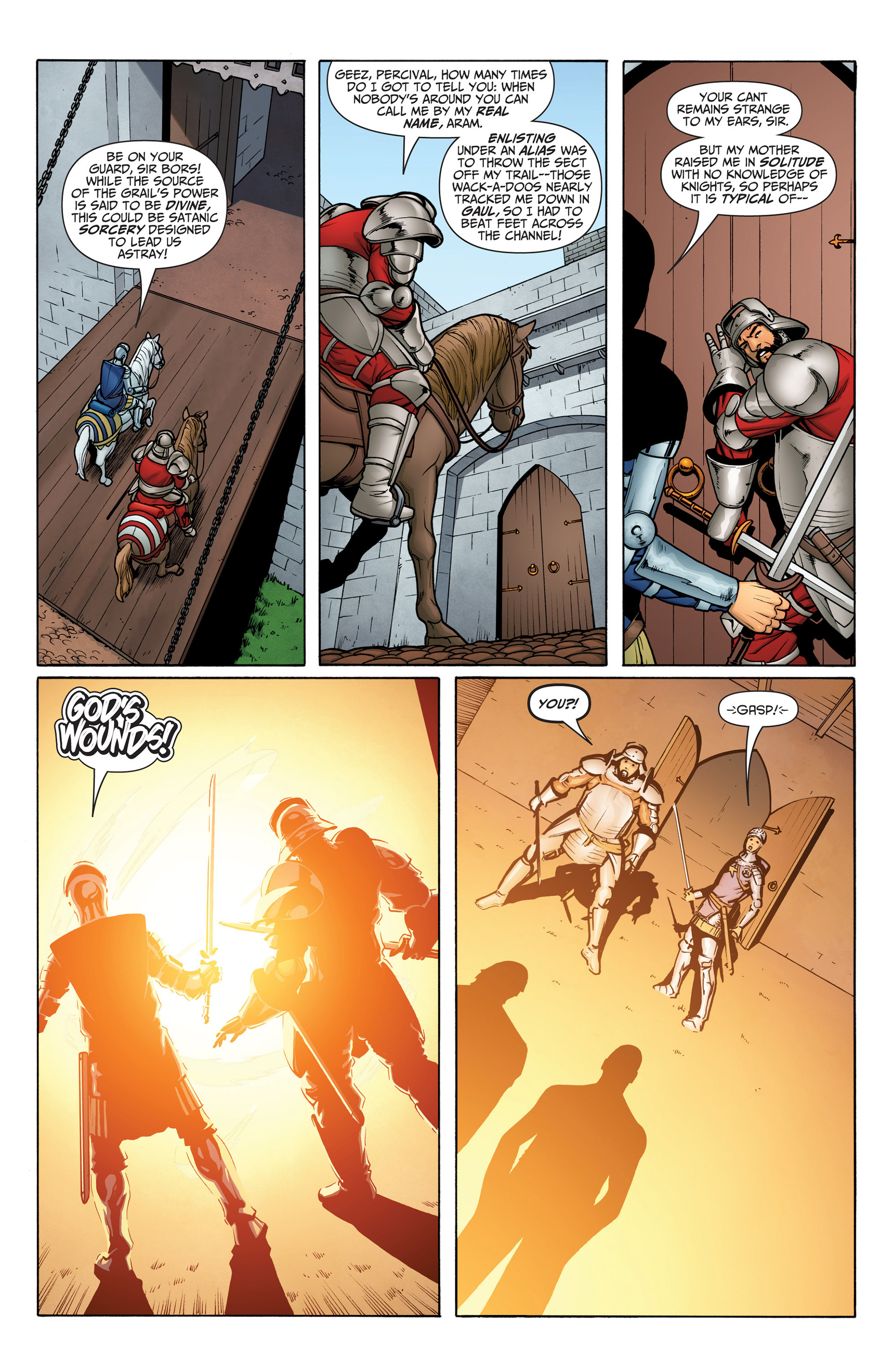 Read online Archer and Armstrong comic -  Issue #22 - 8