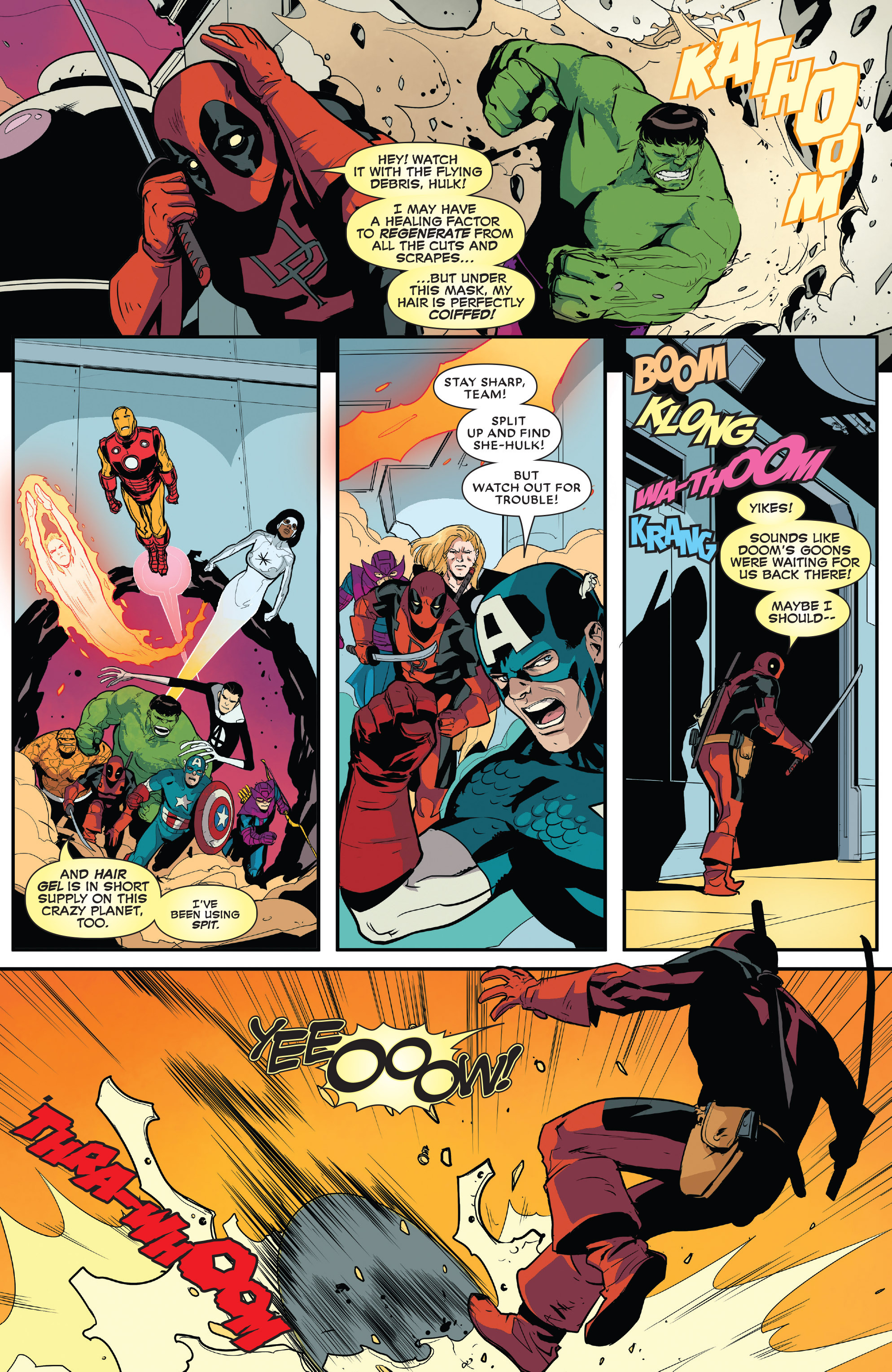 Read online Deadpool's Secret Secret Wars comic -  Issue #3 - 5