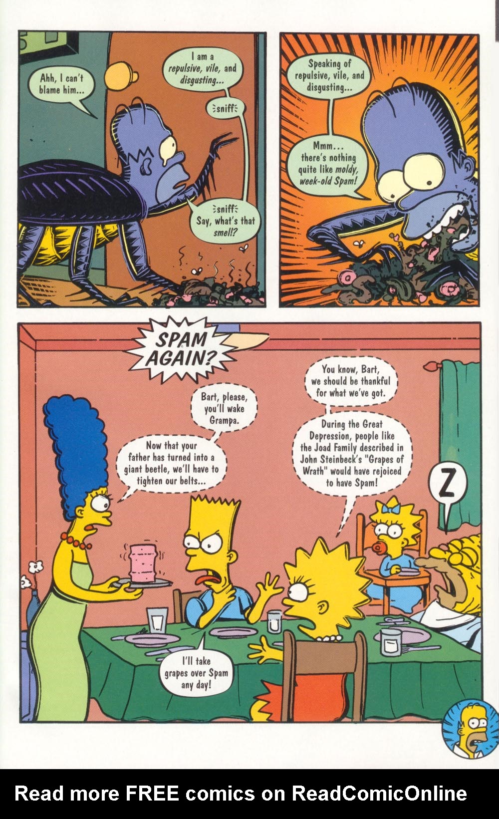 Read online Treehouse of Horror comic -  Issue #6 - 21
