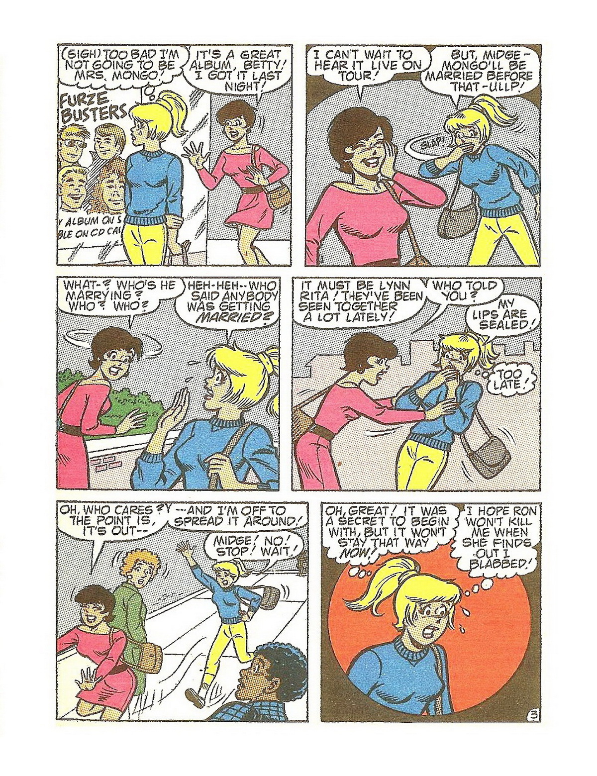 Read online Betty and Veronica Digest Magazine comic -  Issue #29 - 5