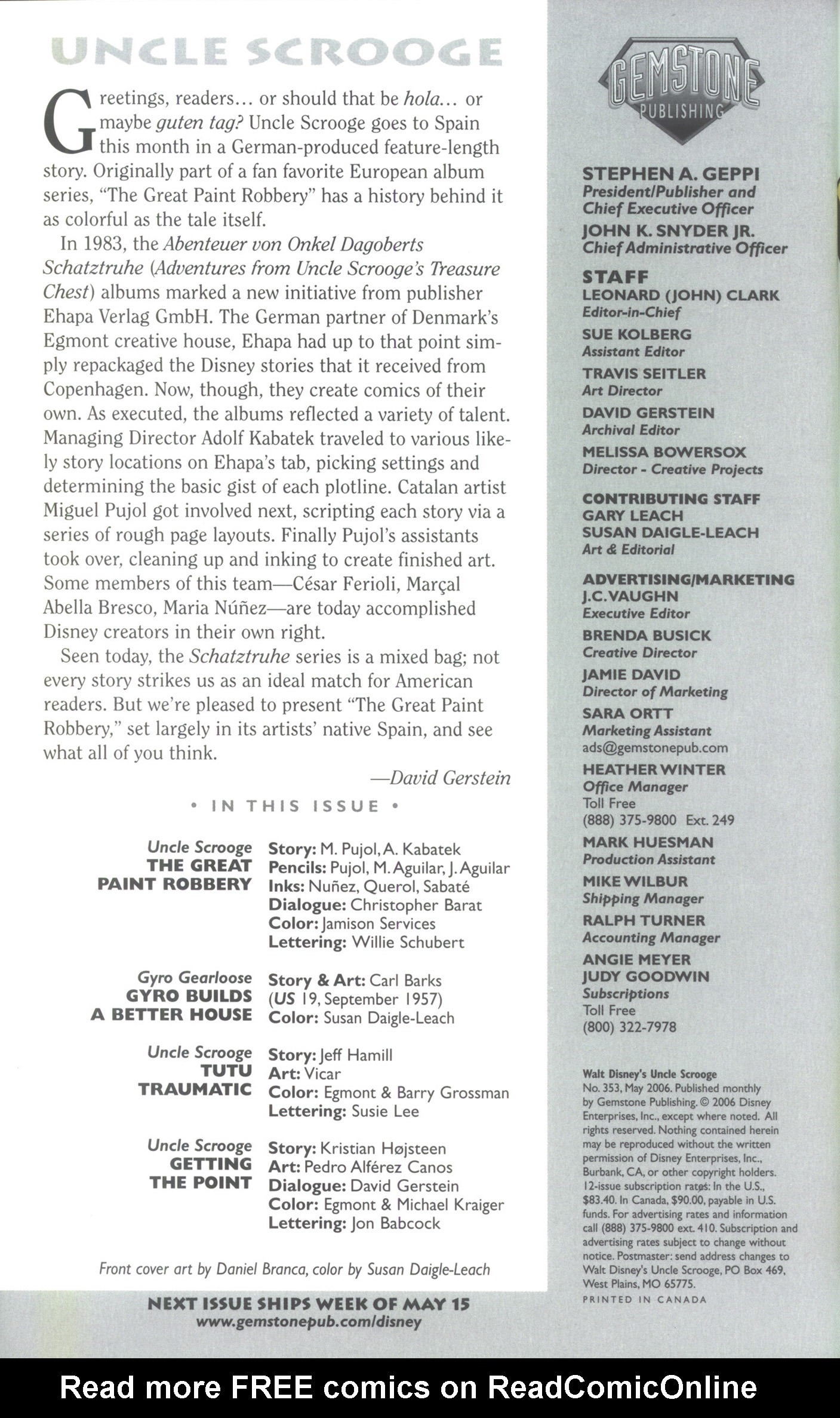 Read online Uncle Scrooge (1953) comic -  Issue #353 - 2