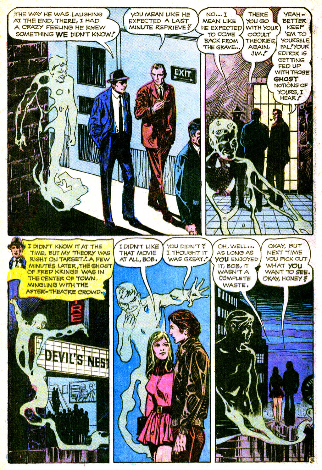 Read online Weird Mystery Tales comic -  Issue #5 - 5