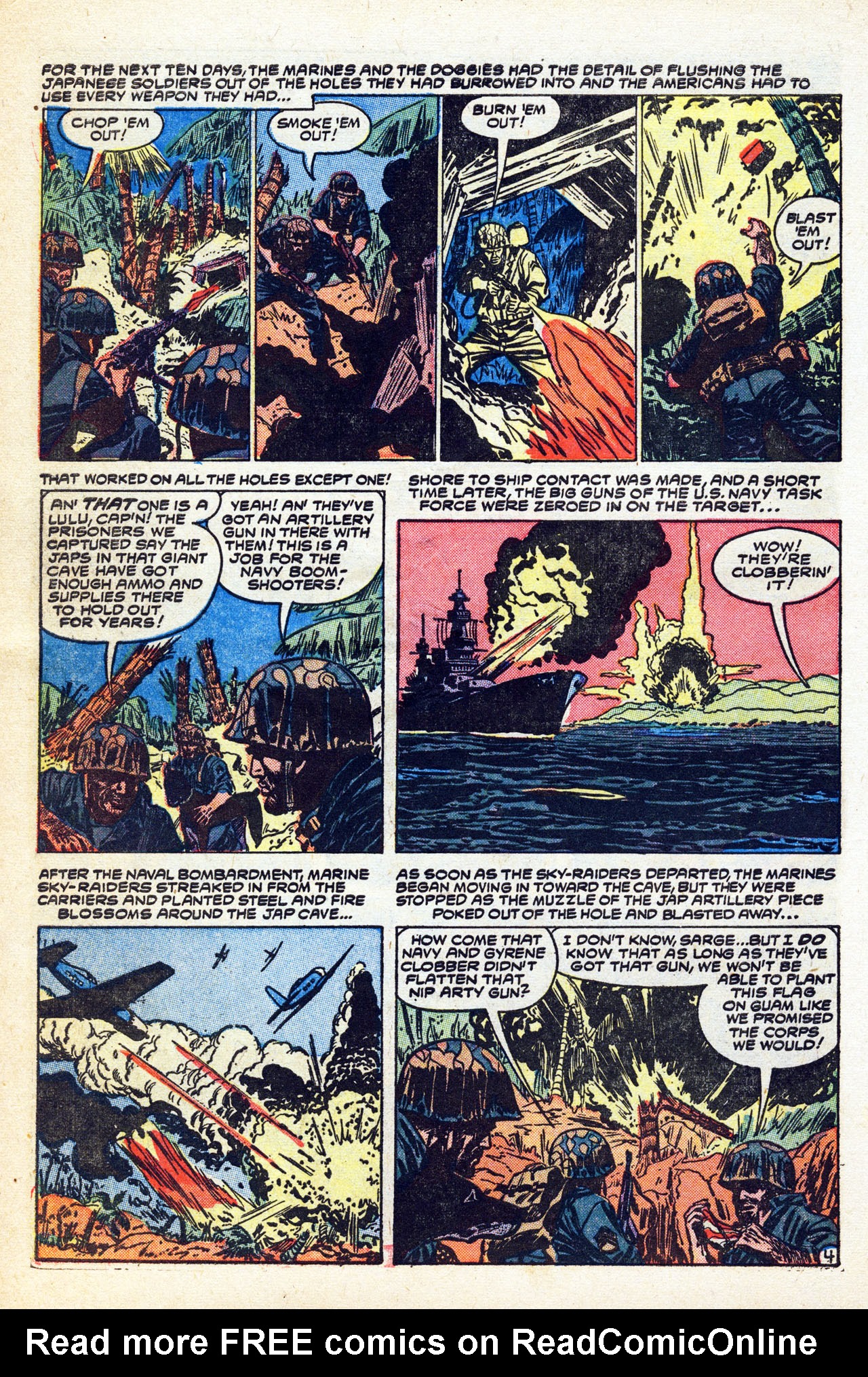 Read online Marines in Battle comic -  Issue #5 - 30