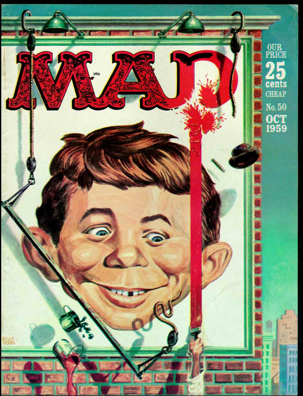 Read online MAD comic -  Issue #50 - 1