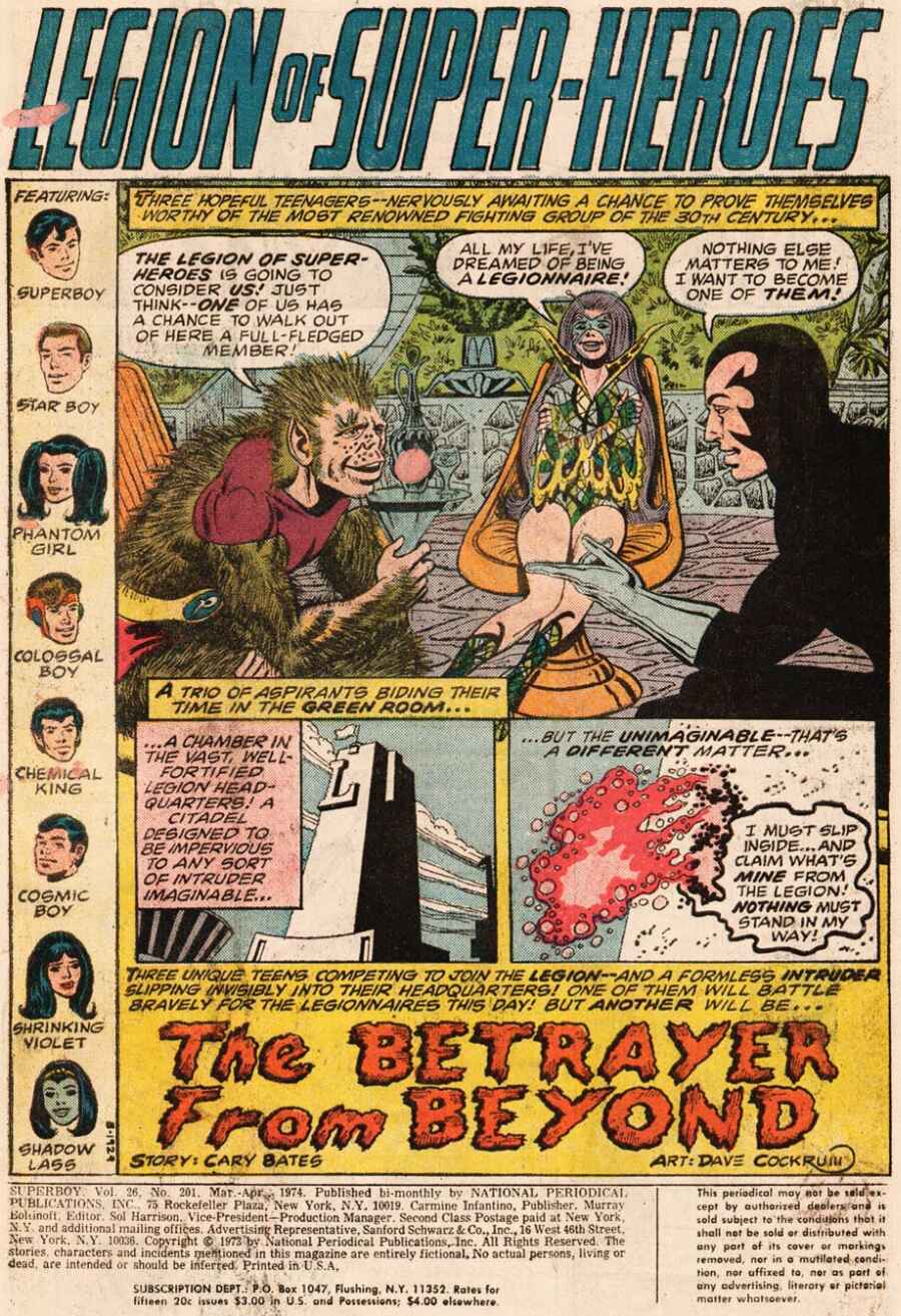 Read online Superboy (1949) comic -  Issue #201 - 2
