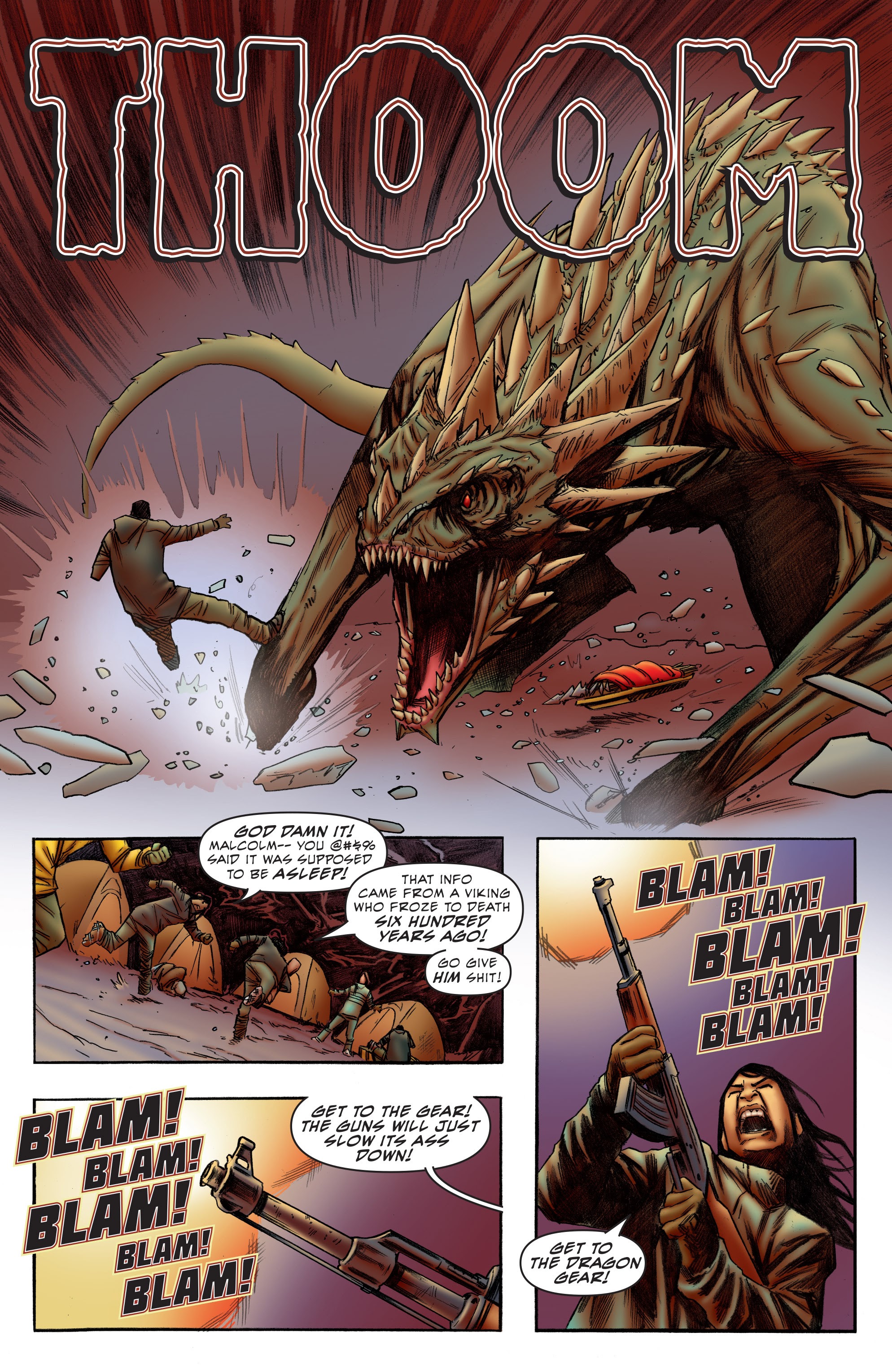 Read online A Town Called Dragon comic -  Issue #5 - 18