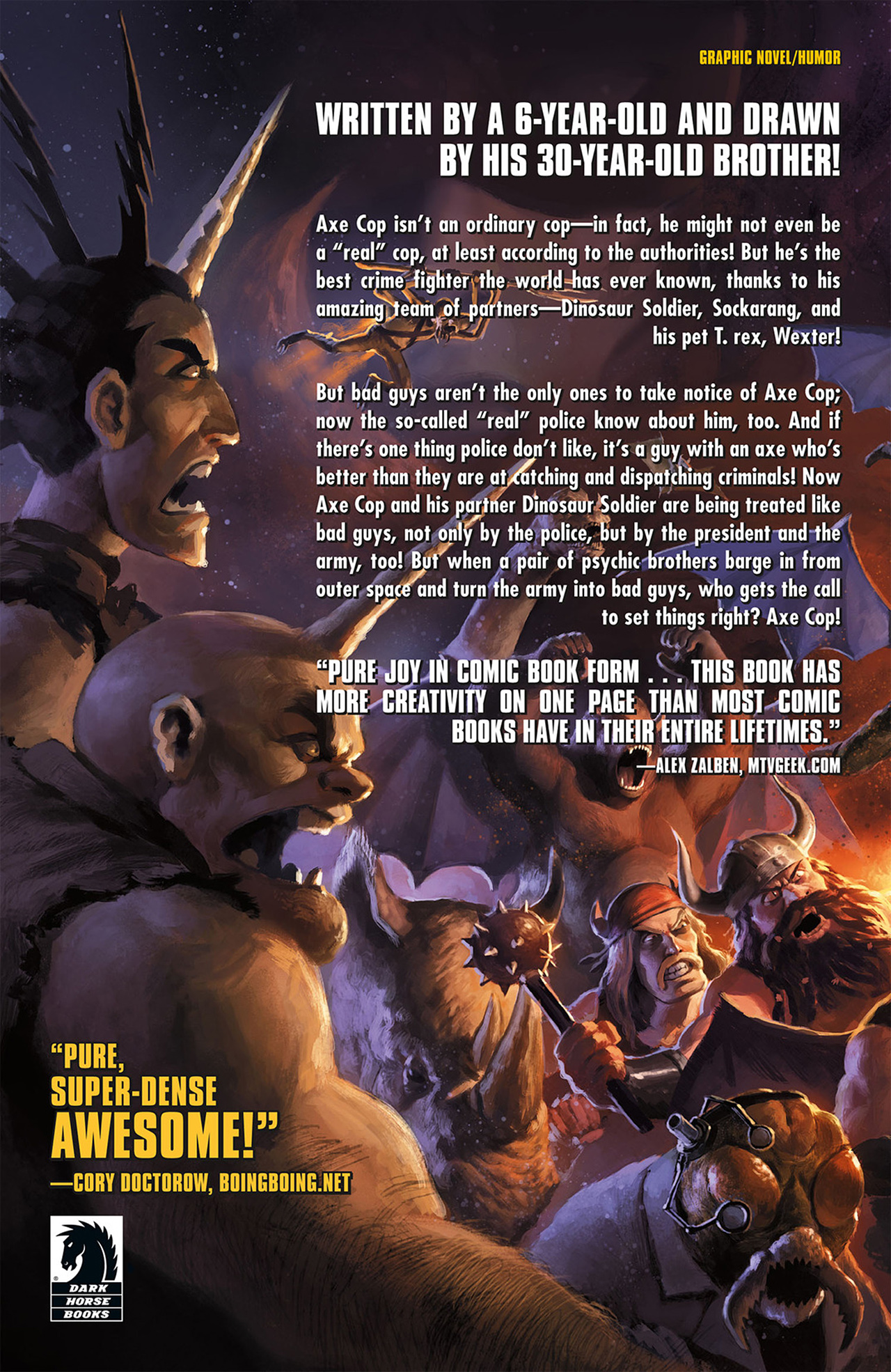 Read online Axe Cop comic -  Issue # TPB 2 - 111