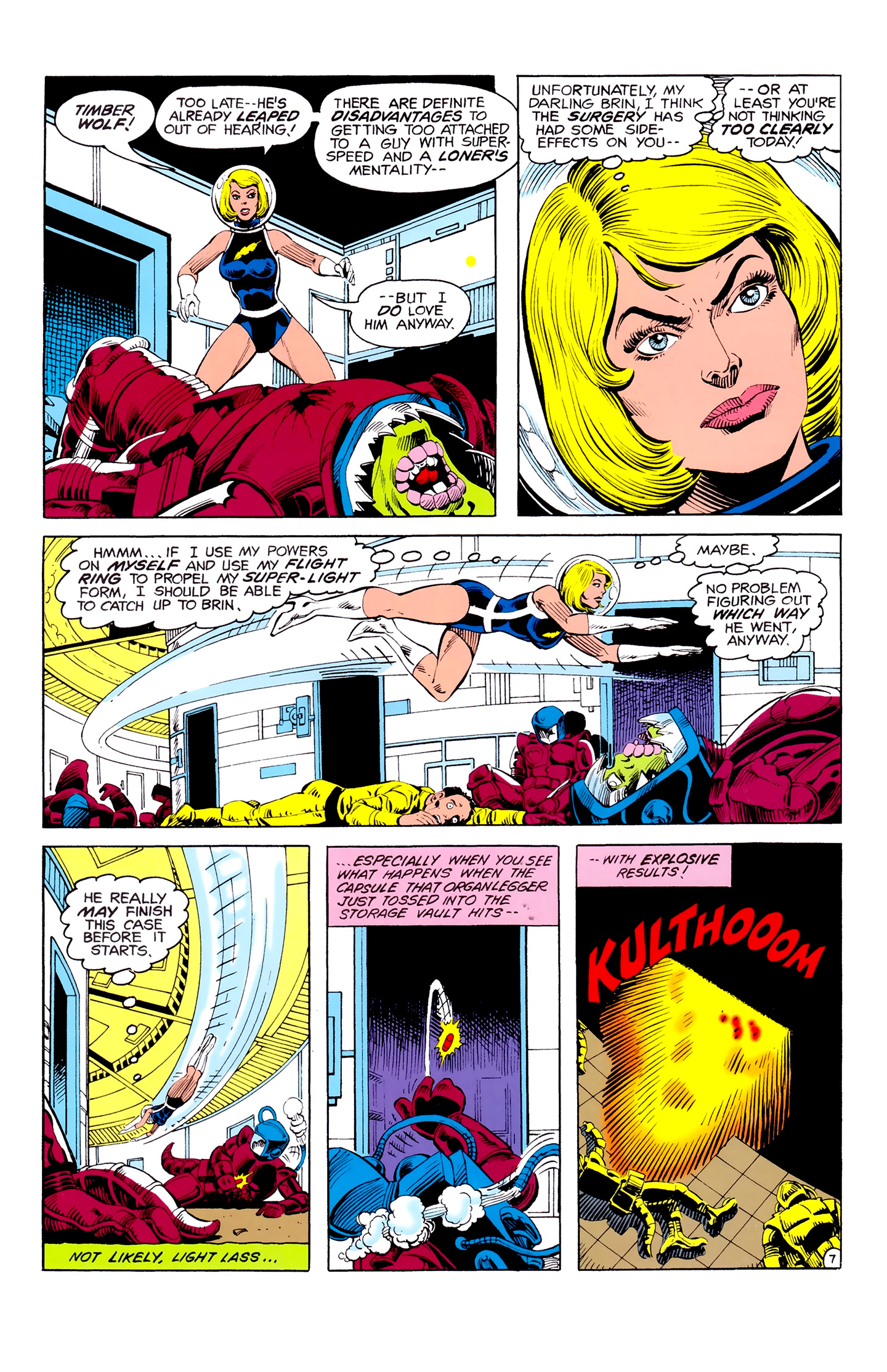 Read online Legion of Super-Heroes (1980) comic -  Issue #284 - 8
