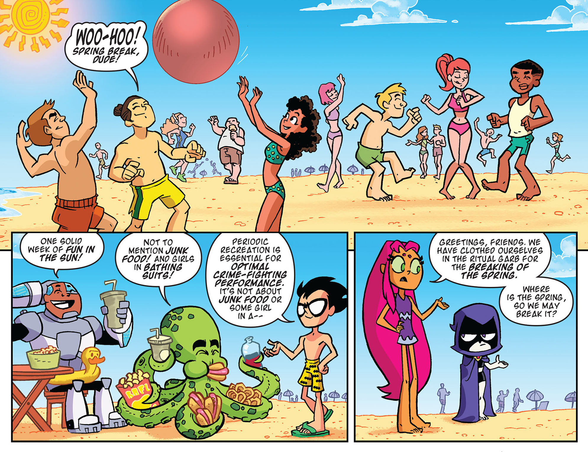 Read online Teen Titans Go! (2013) comic -  Issue #39 - 8