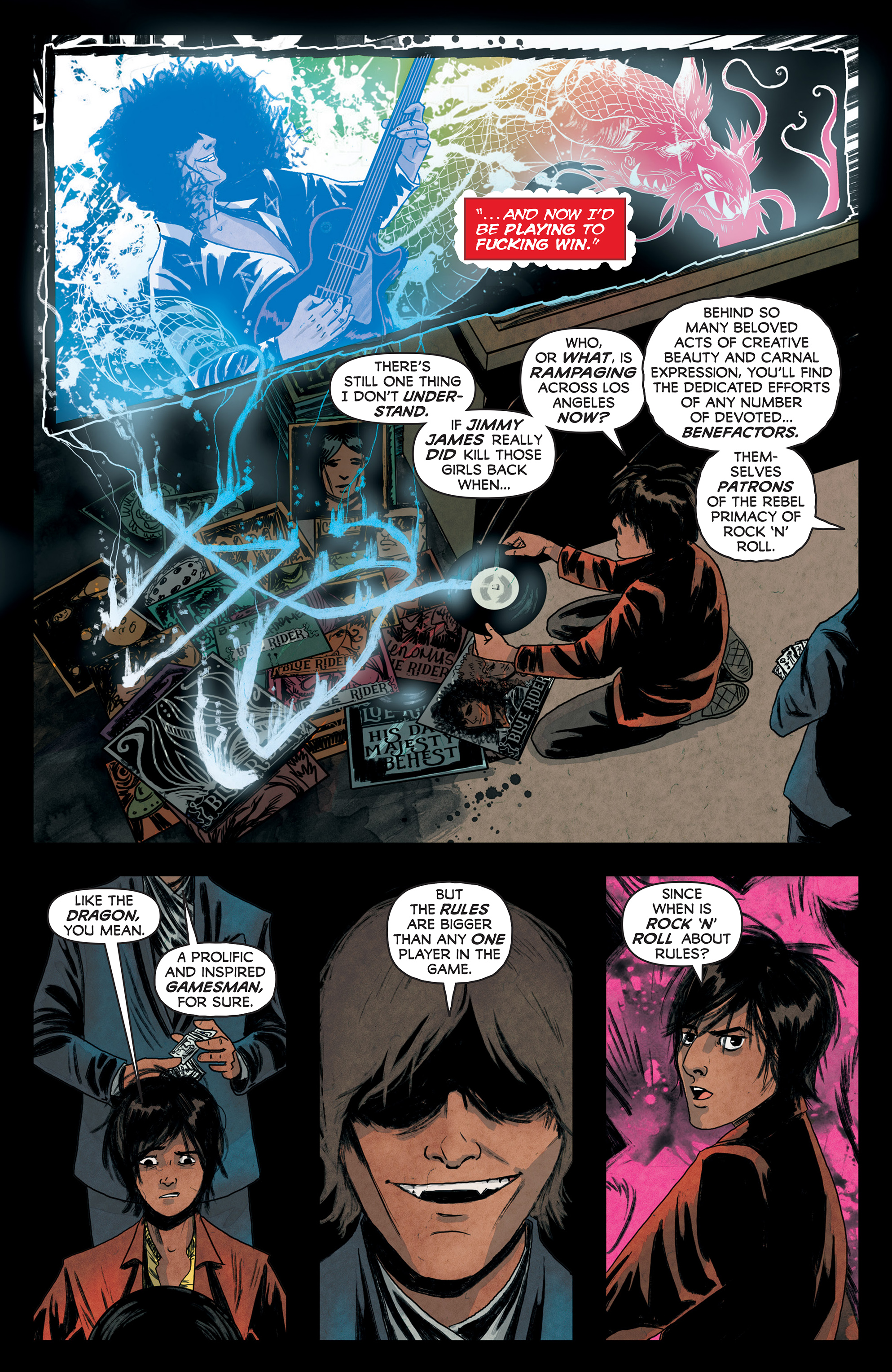 Read online Rockstars comic -  Issue #5 - 15