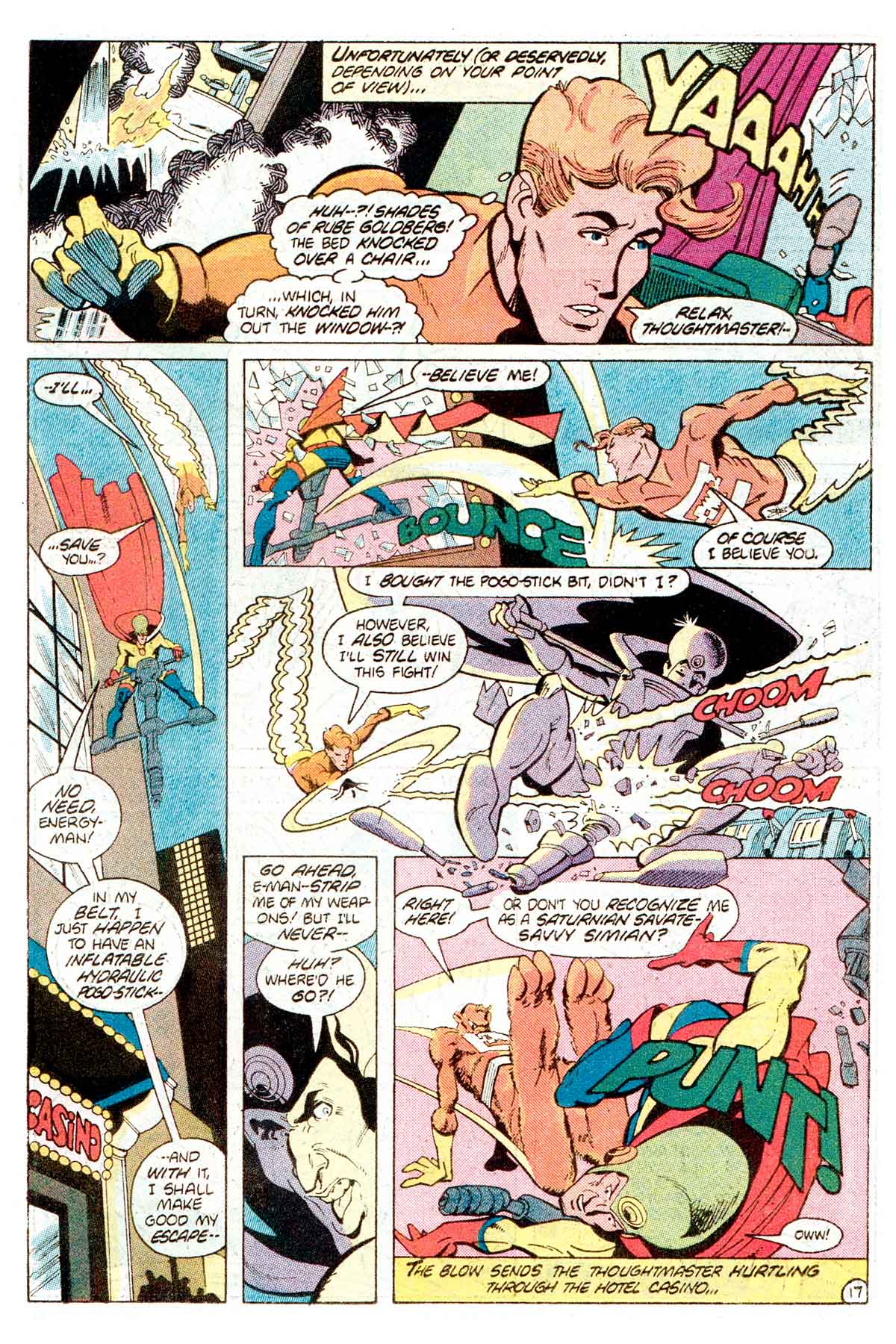 Read online E-Man (1983) comic -  Issue #7 - 19