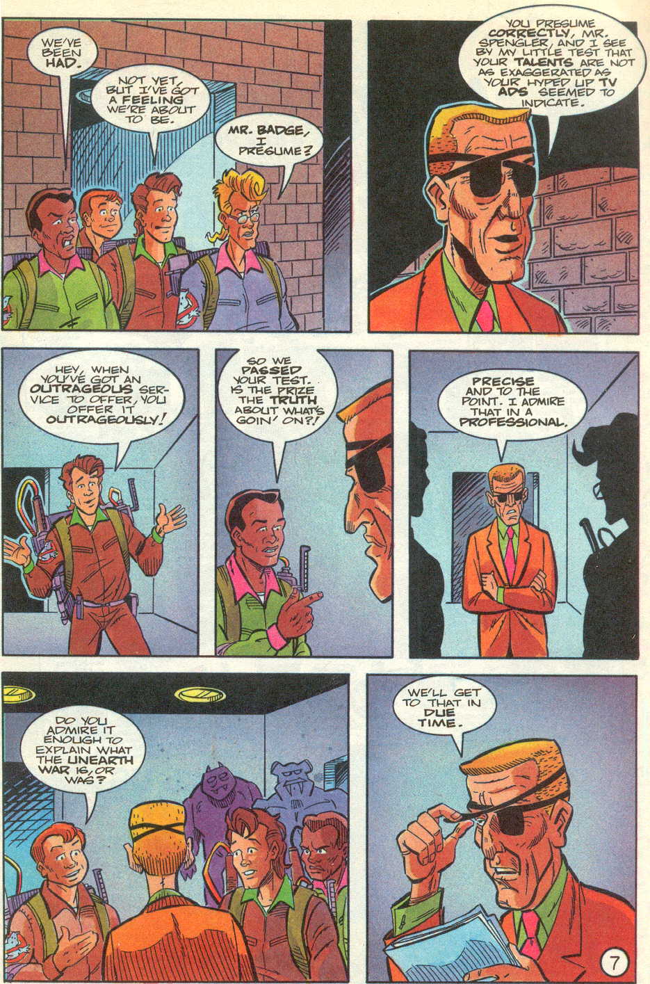 Read online Real Ghostbusters comic -  Issue #25 - 11