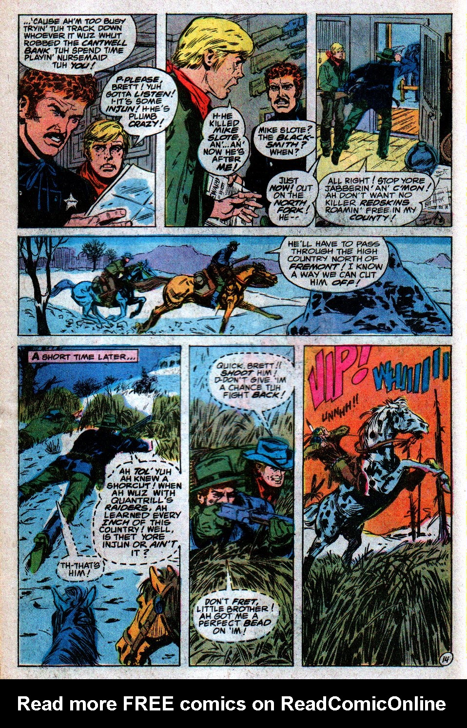 Read online Weird Western Tales (1972) comic -  Issue #43 - 17