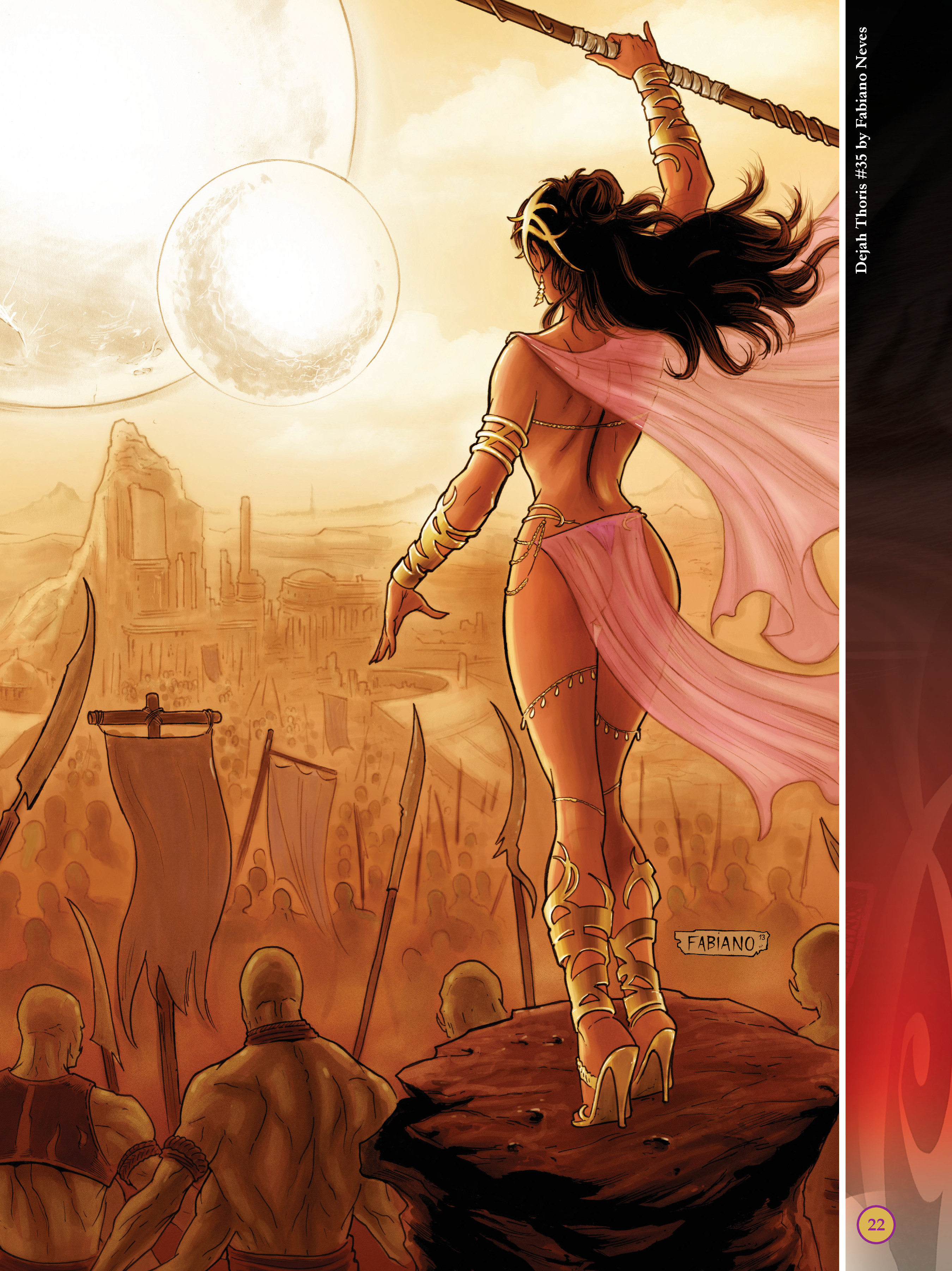 Read online The Art of Dejah Thoris and the Worlds of Mars comic -  Issue # TPB 2 (Part 1) - 21